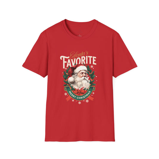 Santa's Favorite Softstyle T-Shirt