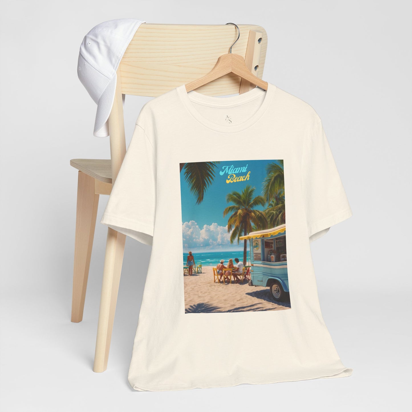 Miami Beach Retrosense Jersey Short Sleeve Tee