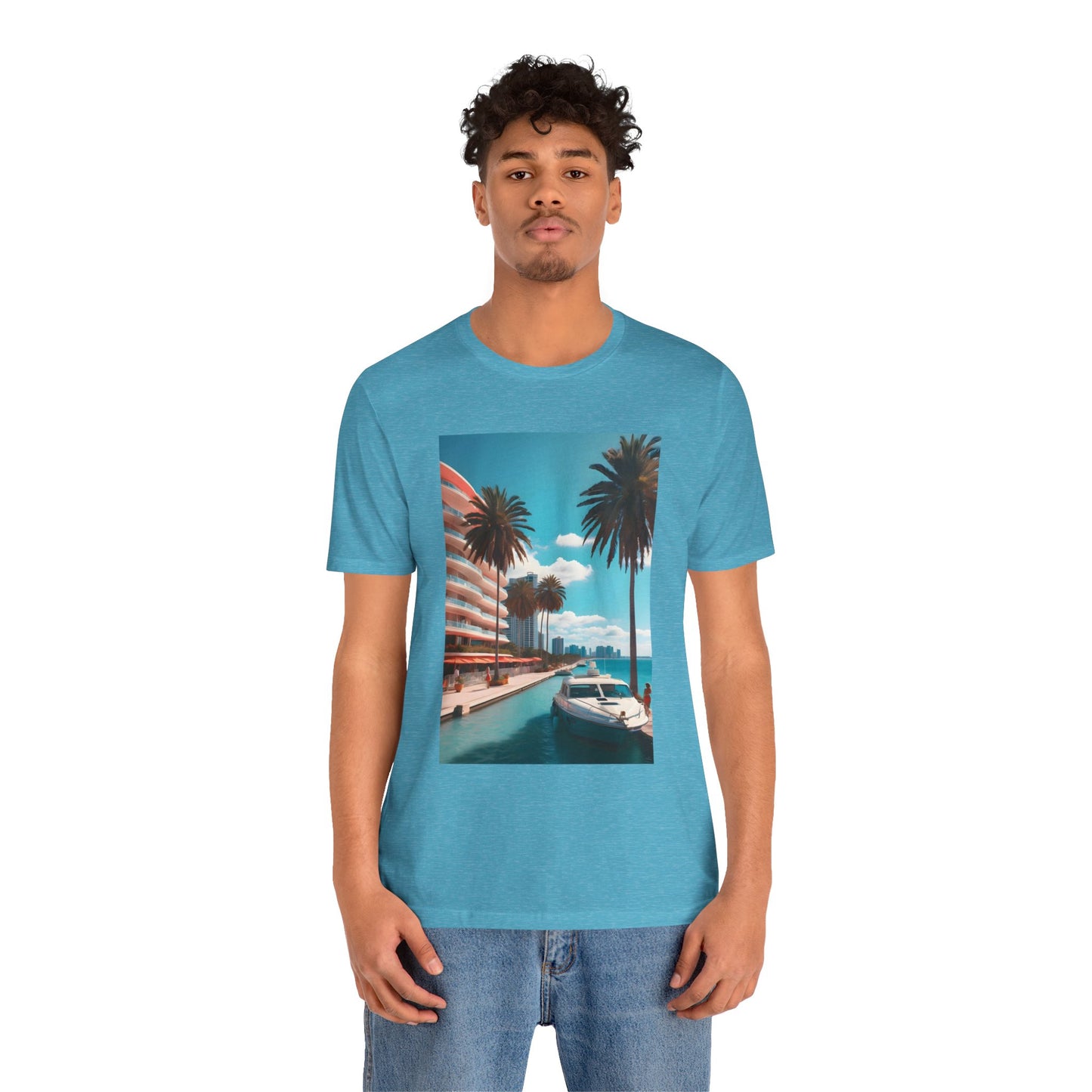 Marina Beach Jersey Short Sleeve Tee