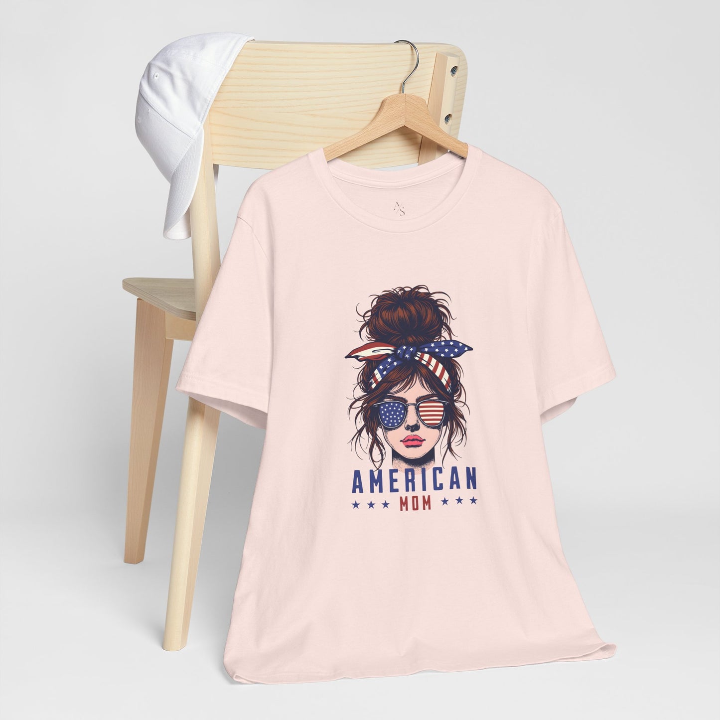 American Mom Jersey Short Sleeve Tee