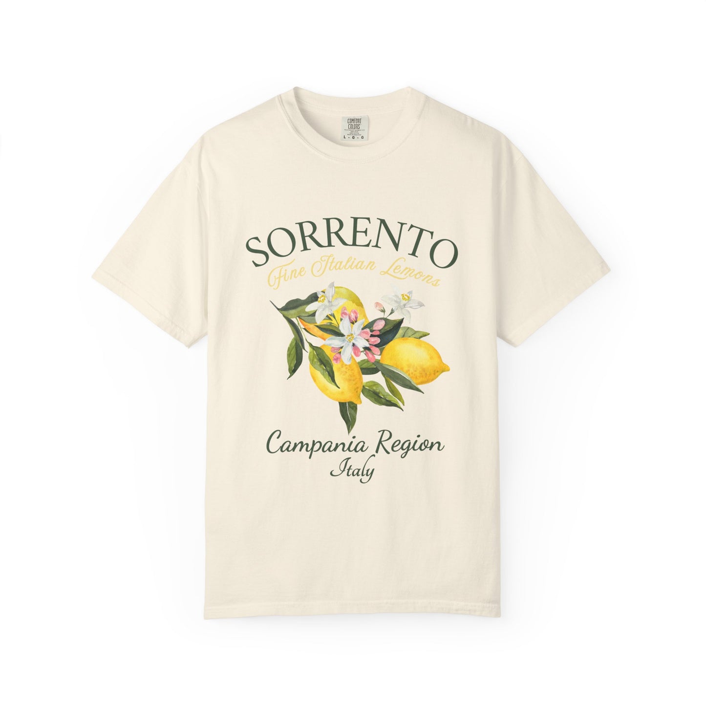 Sorrento Lemon Graphic T-Shirt - Italy Travel Tee