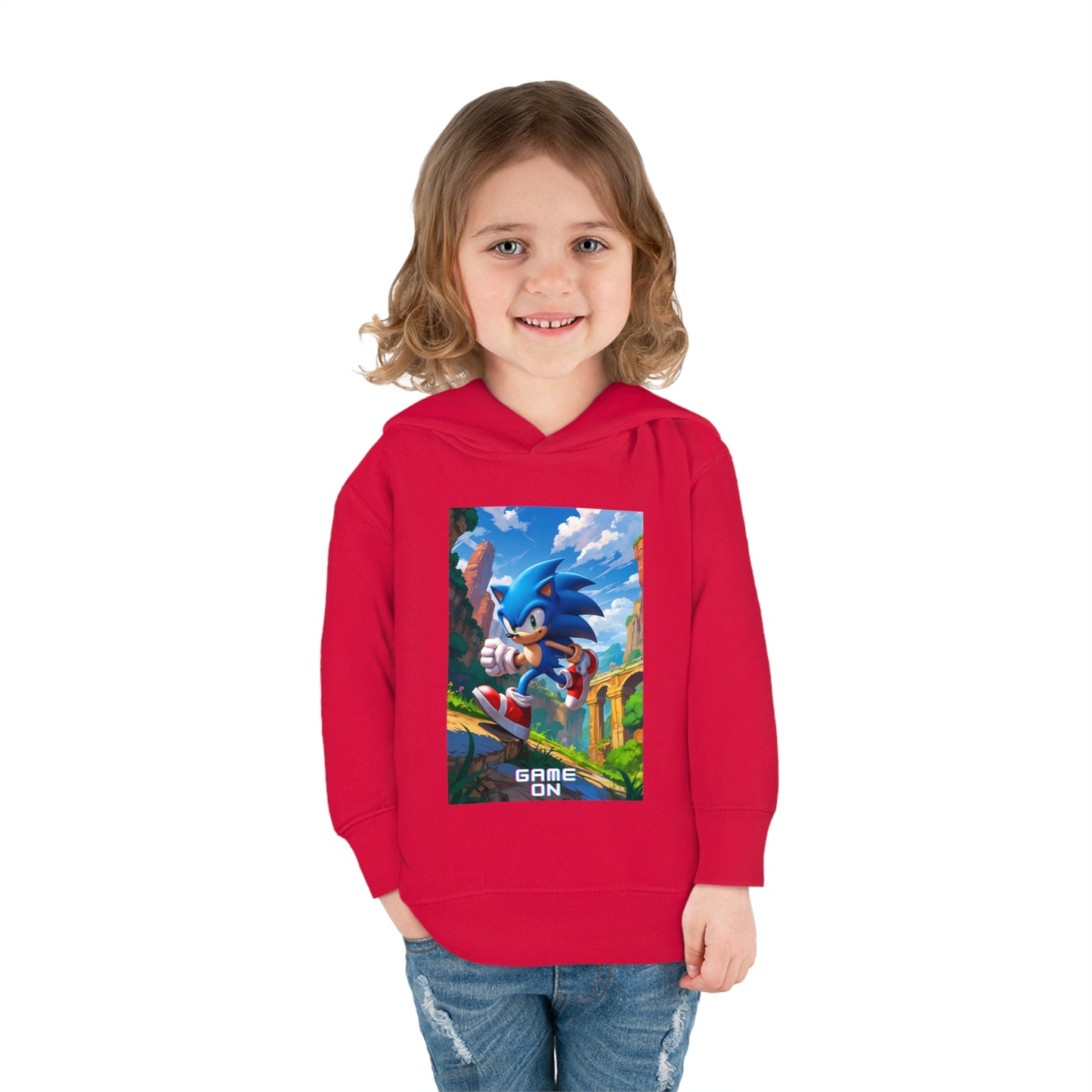 Sonic Toddler Pullover Fleece Hoodie