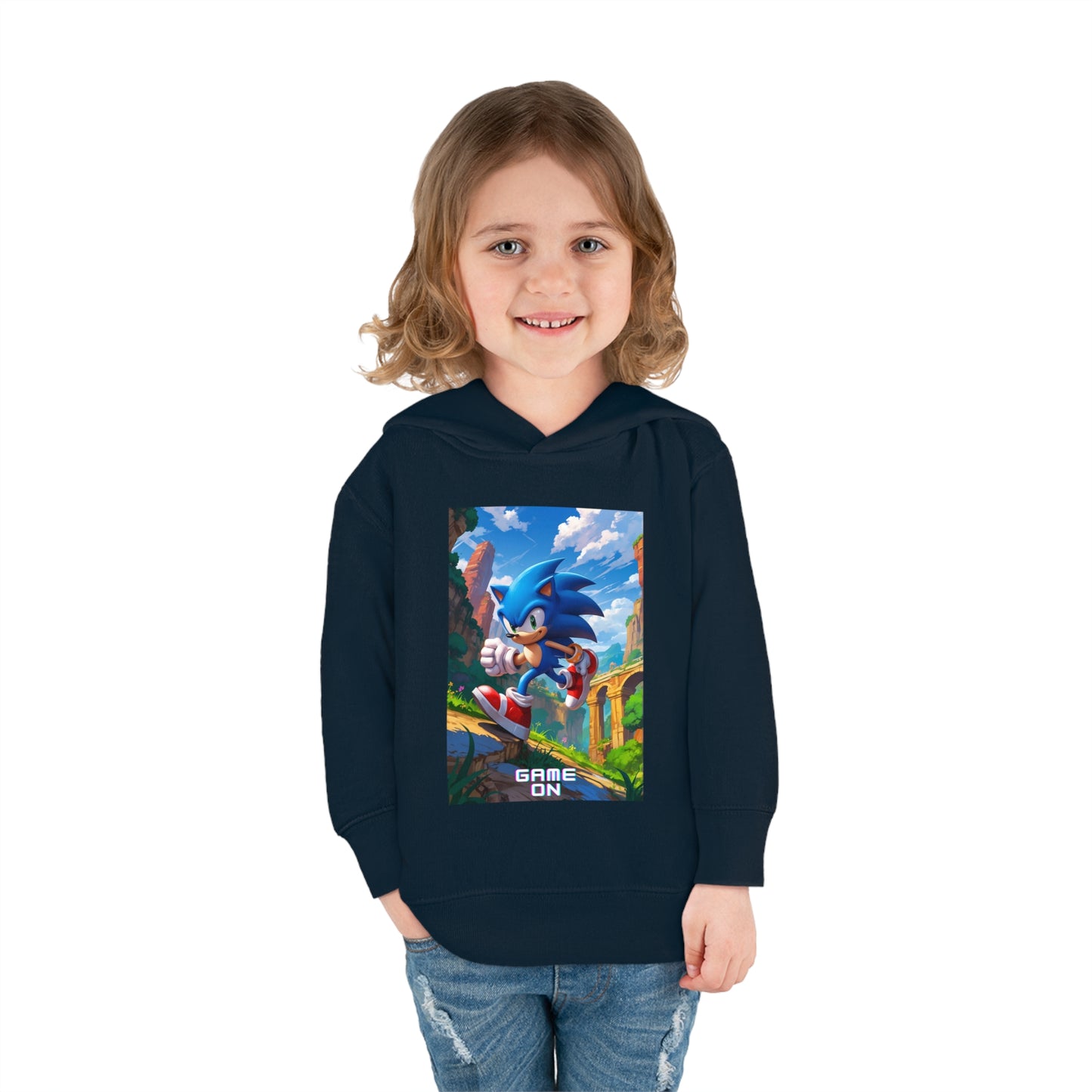 Sonic Toddler Pullover Fleece Hoodie