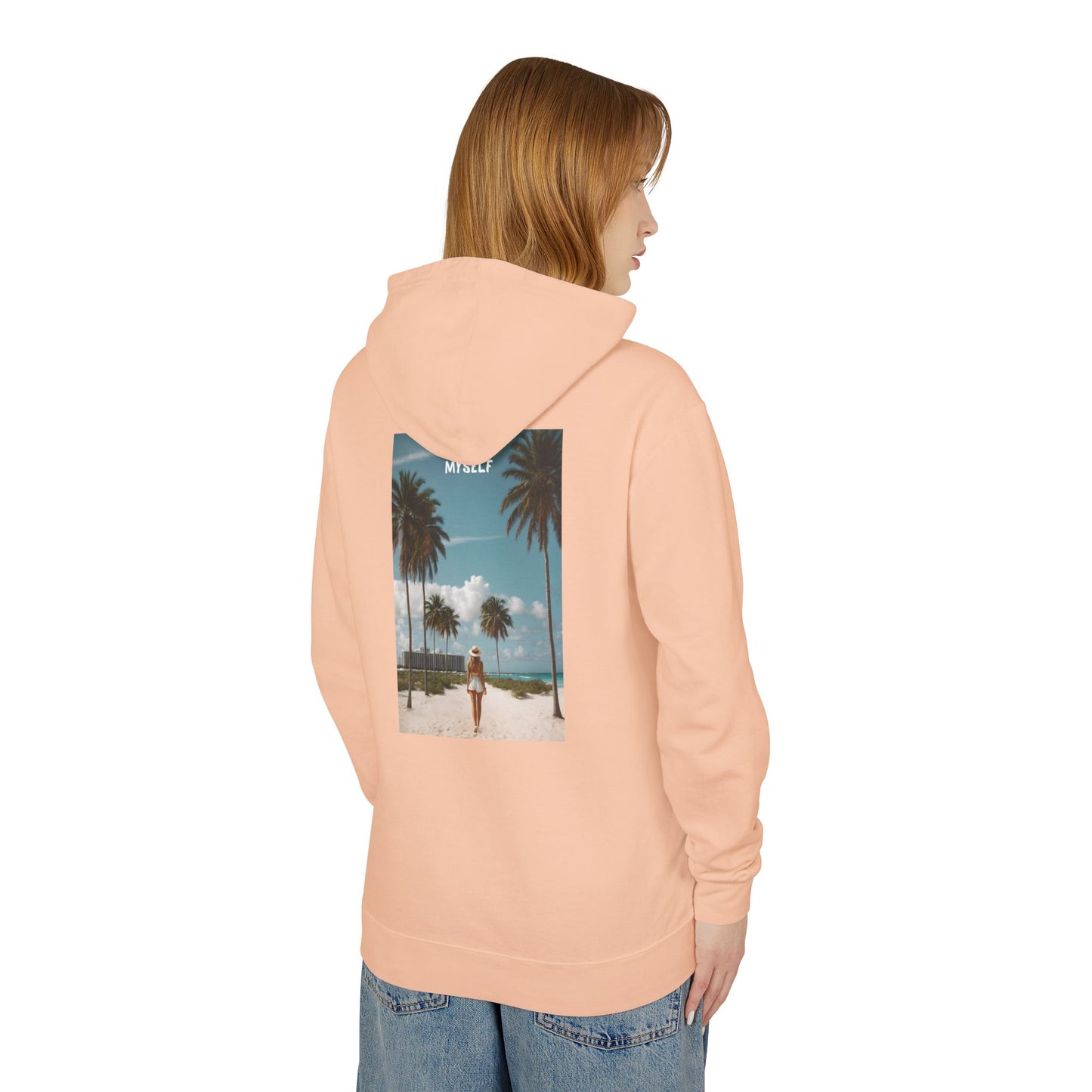 Finding Myself Lightweight Hooded Sweatshirt