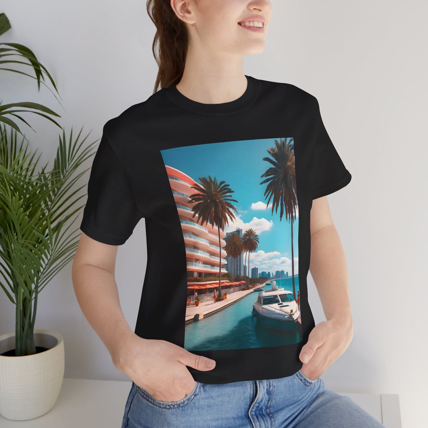 Marina Beach Jersey Short Sleeve Tee