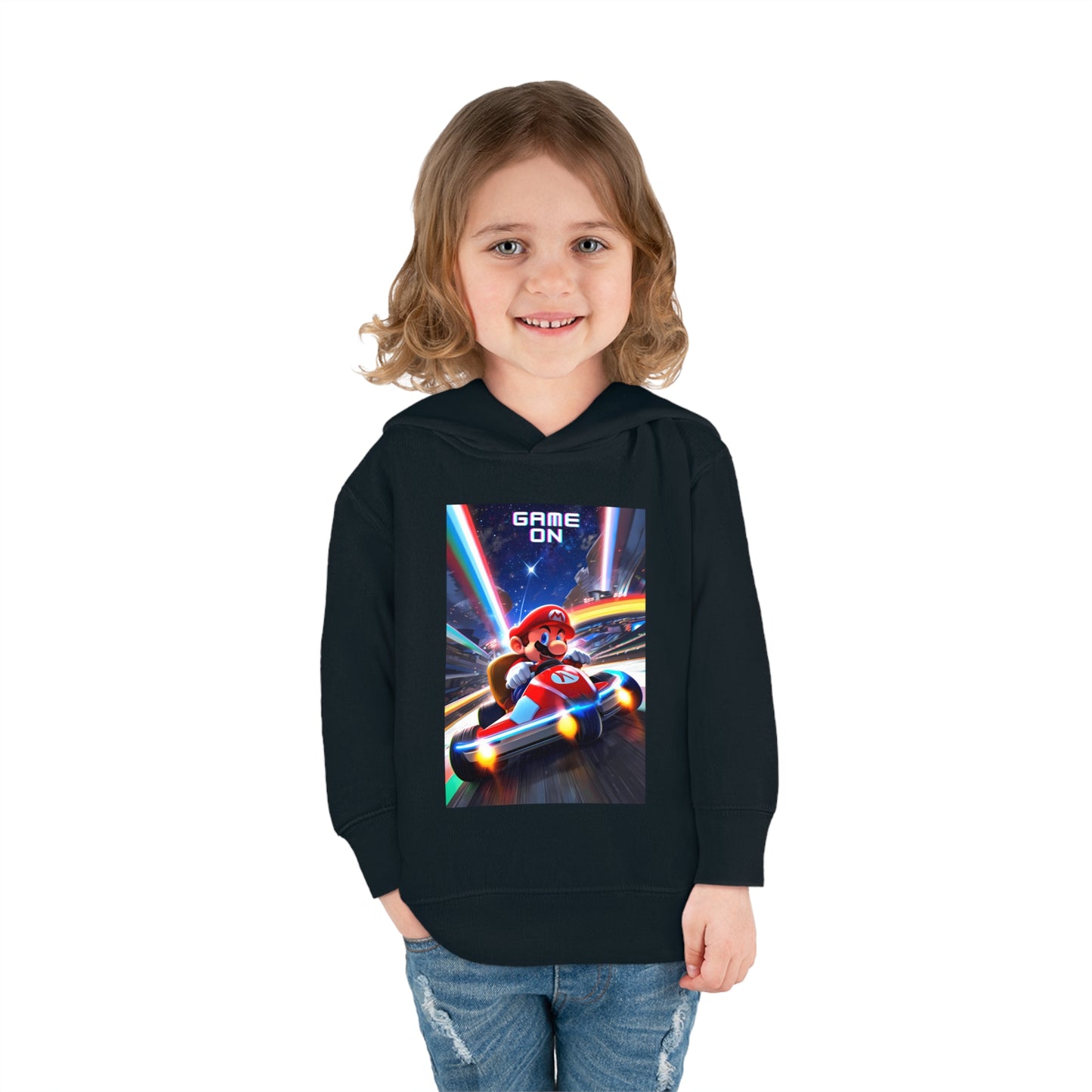 MarioKart Toddler Pullover Fleece Hoodie