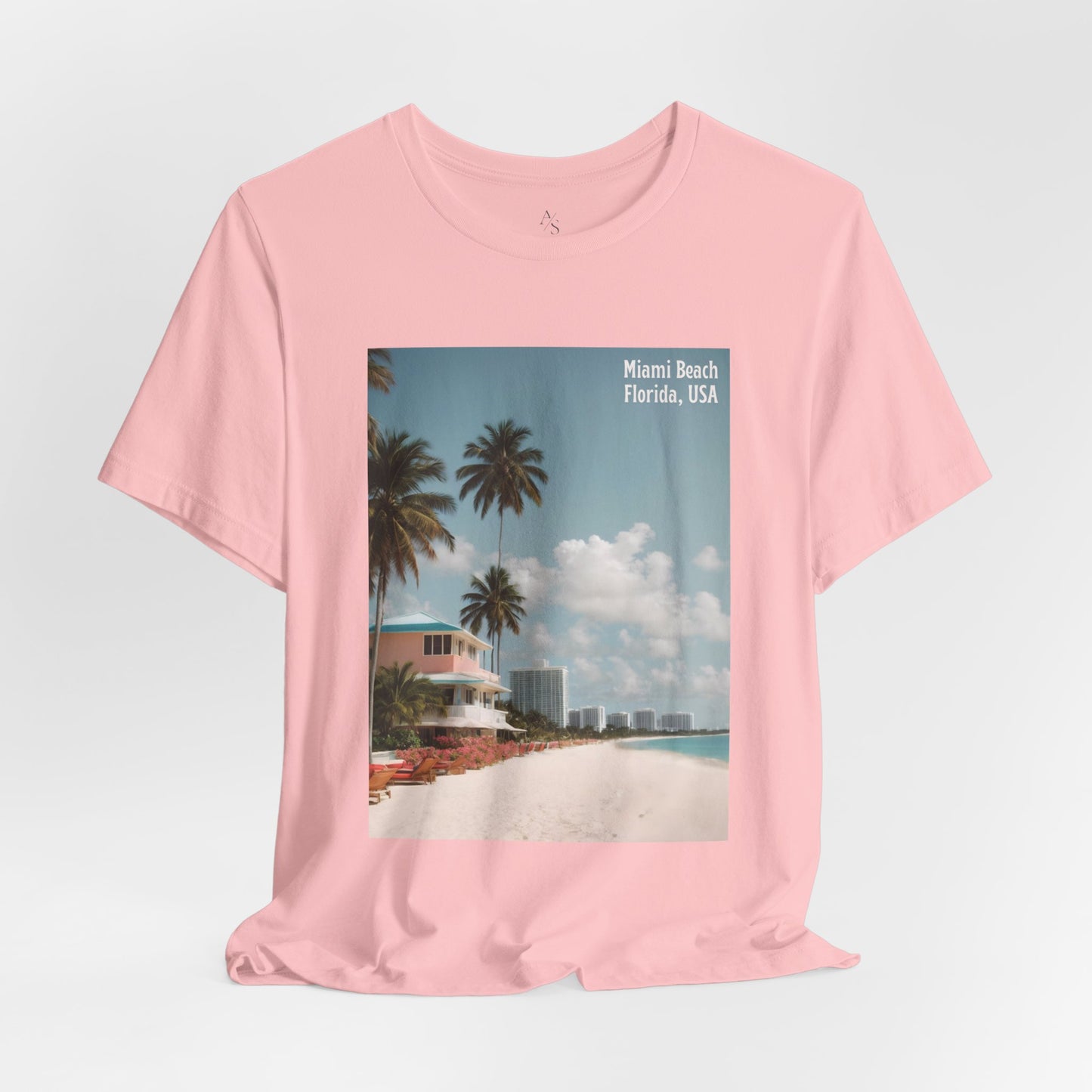 Miami Beach Jersey Short Sleeve Tee