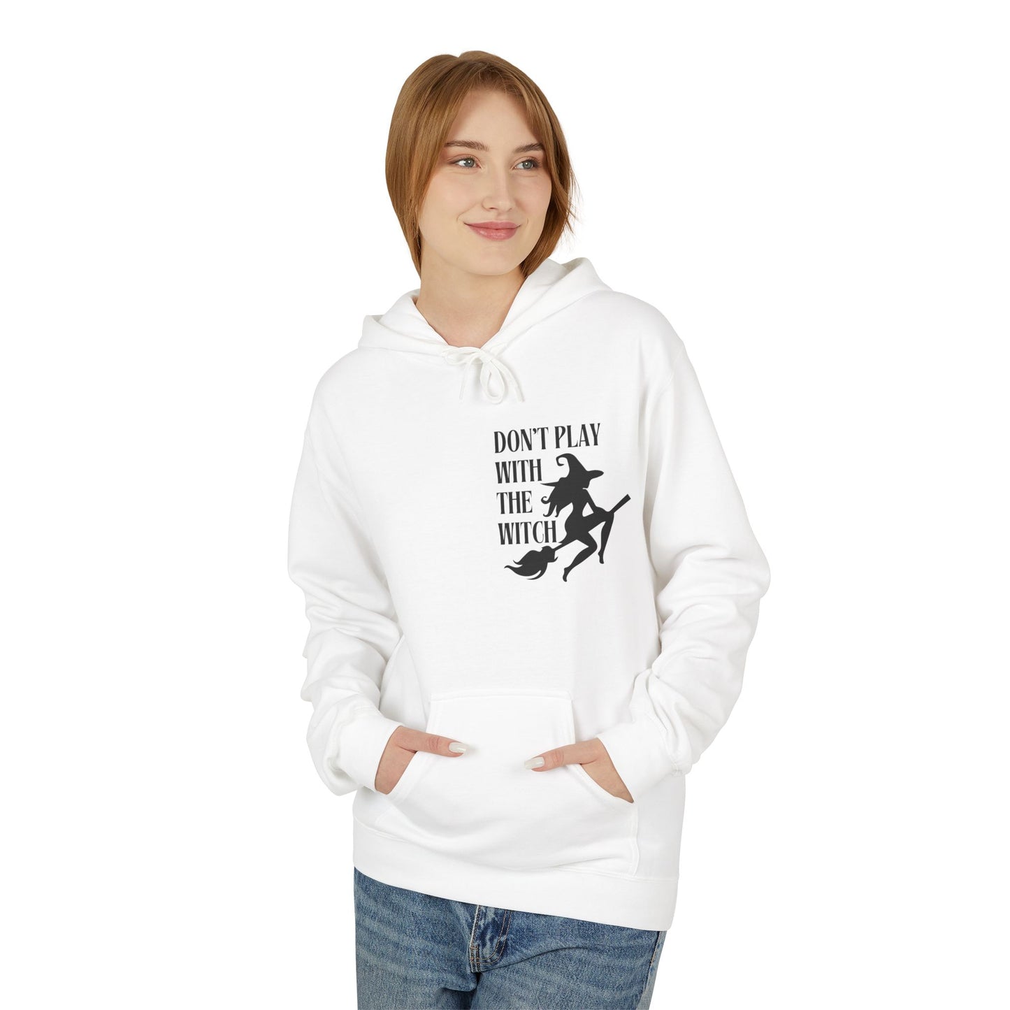 Don't Play With The Witch Midweight Softstyle Fleece Hoodie