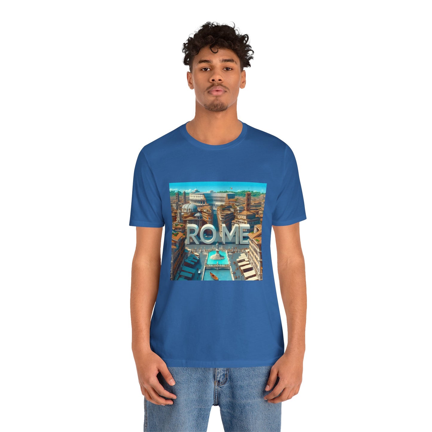 Rome Disney Pixar Style Jersey Short Sleeve Tee