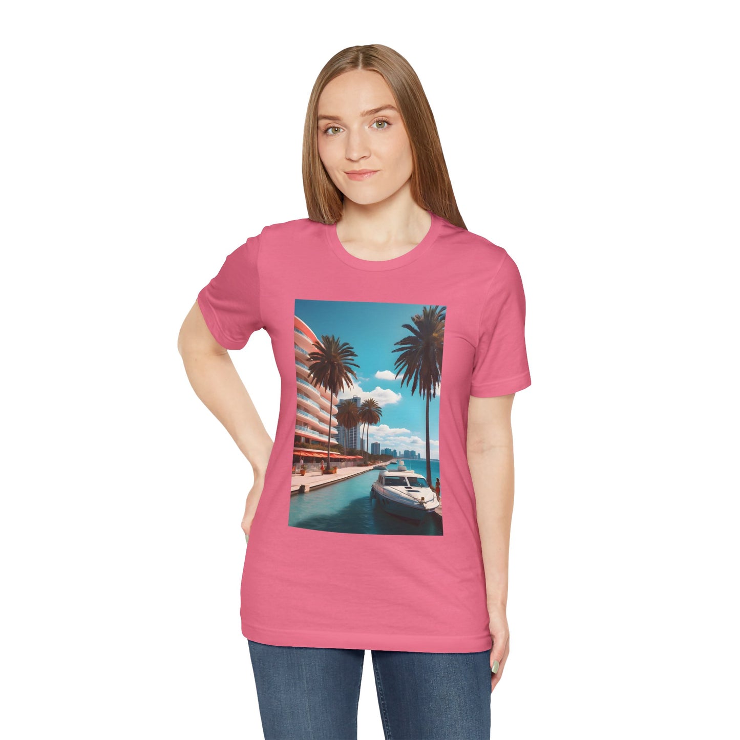 Marina Beach Jersey Short Sleeve Tee