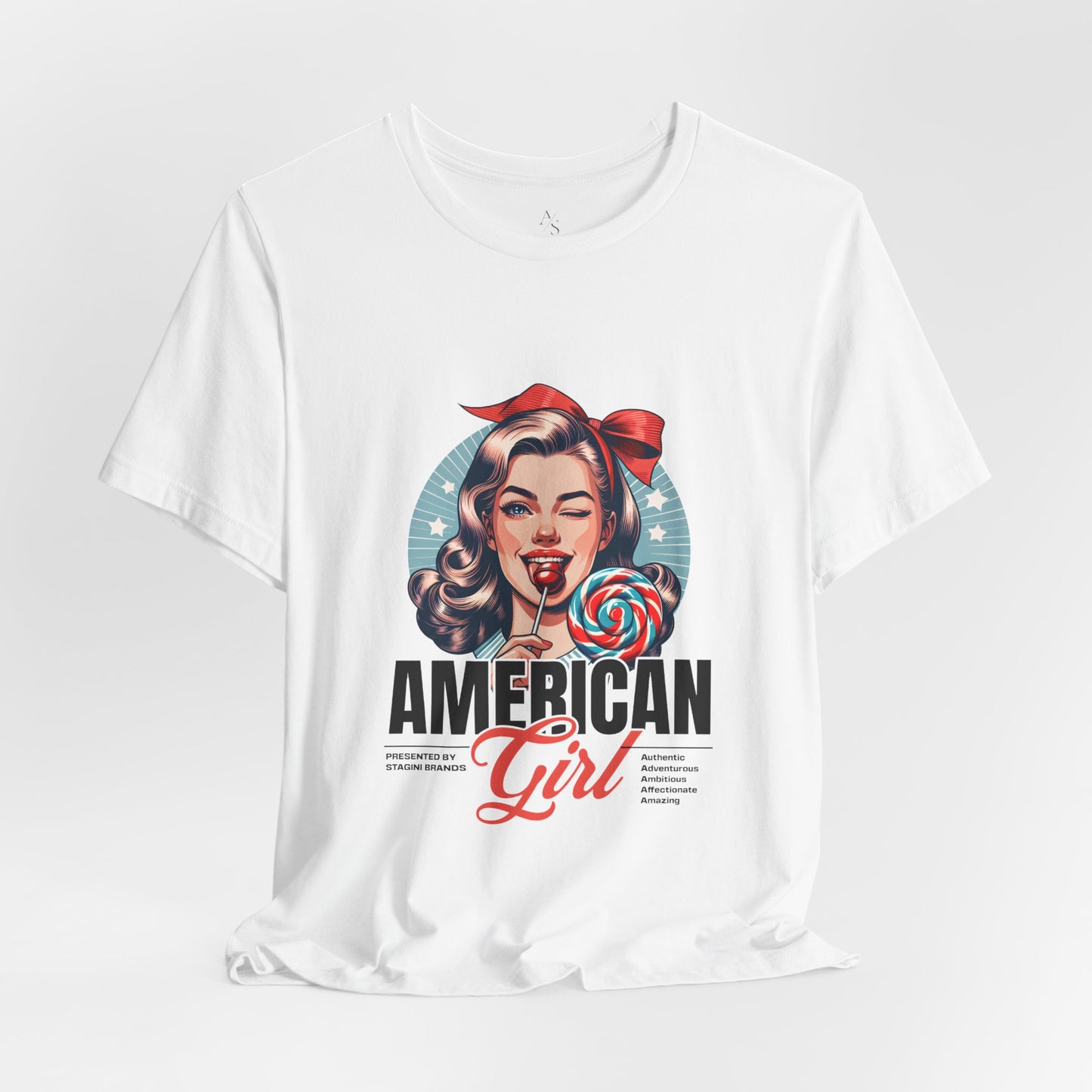 American Girl Jersey Short Sleeve Tee