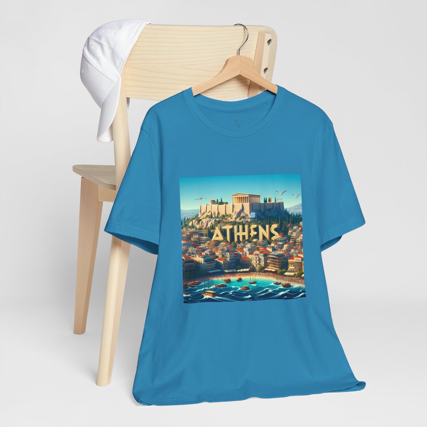 Athens Disney Pixar Style Jersey Short Sleeve Tee