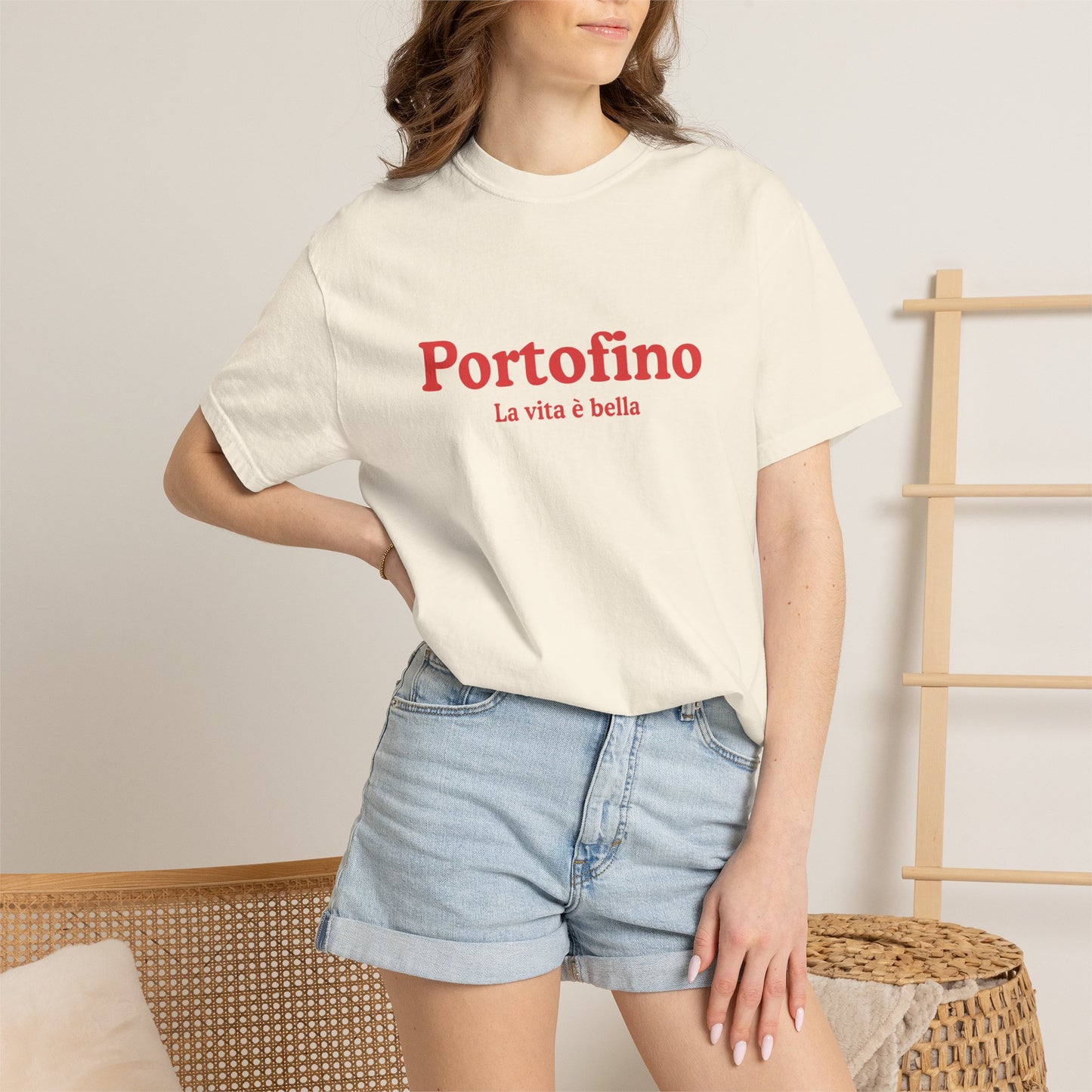 Portofino Retro Graphic T-Shirt