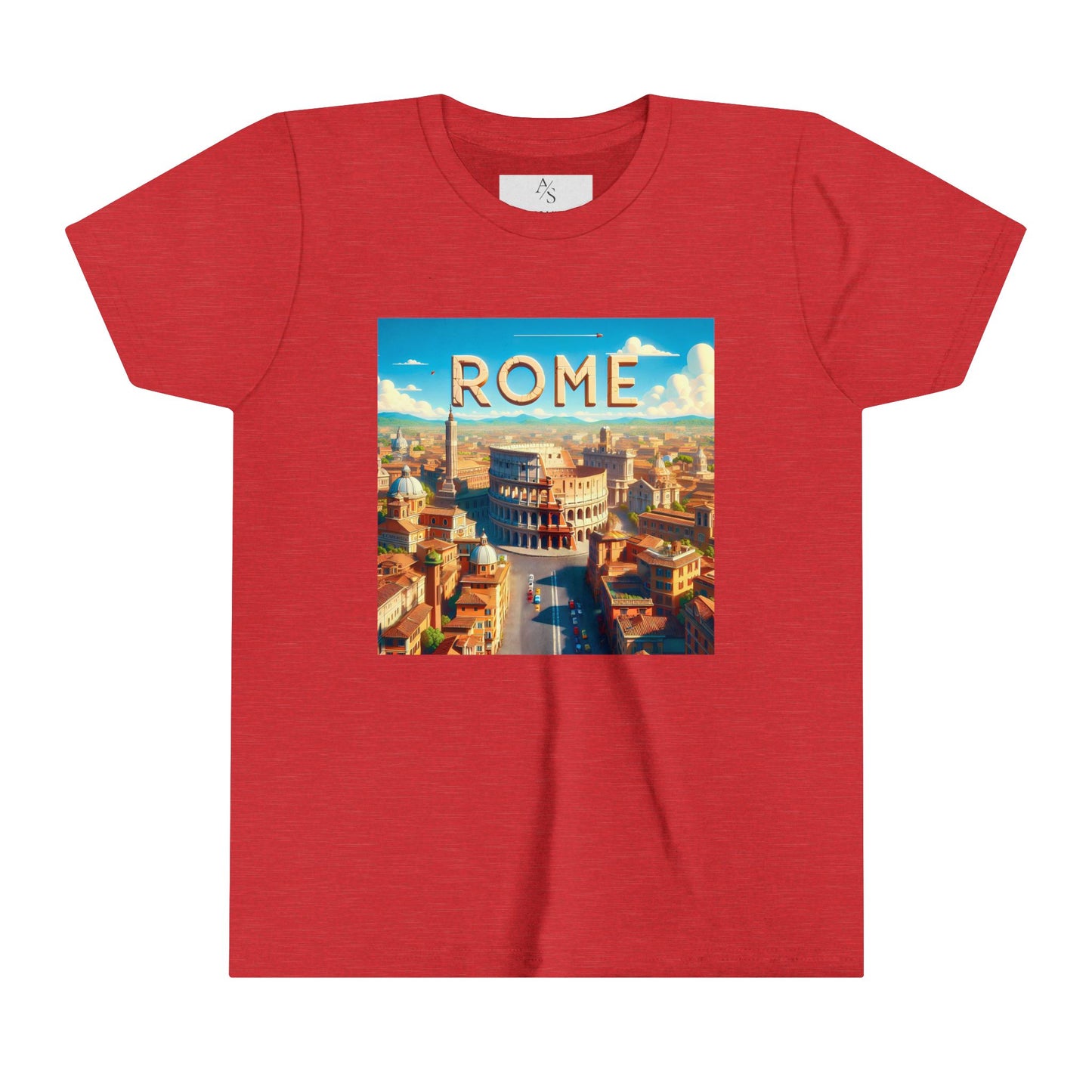 Rome Disney Pixar Style Youth Short Sleeve Tee