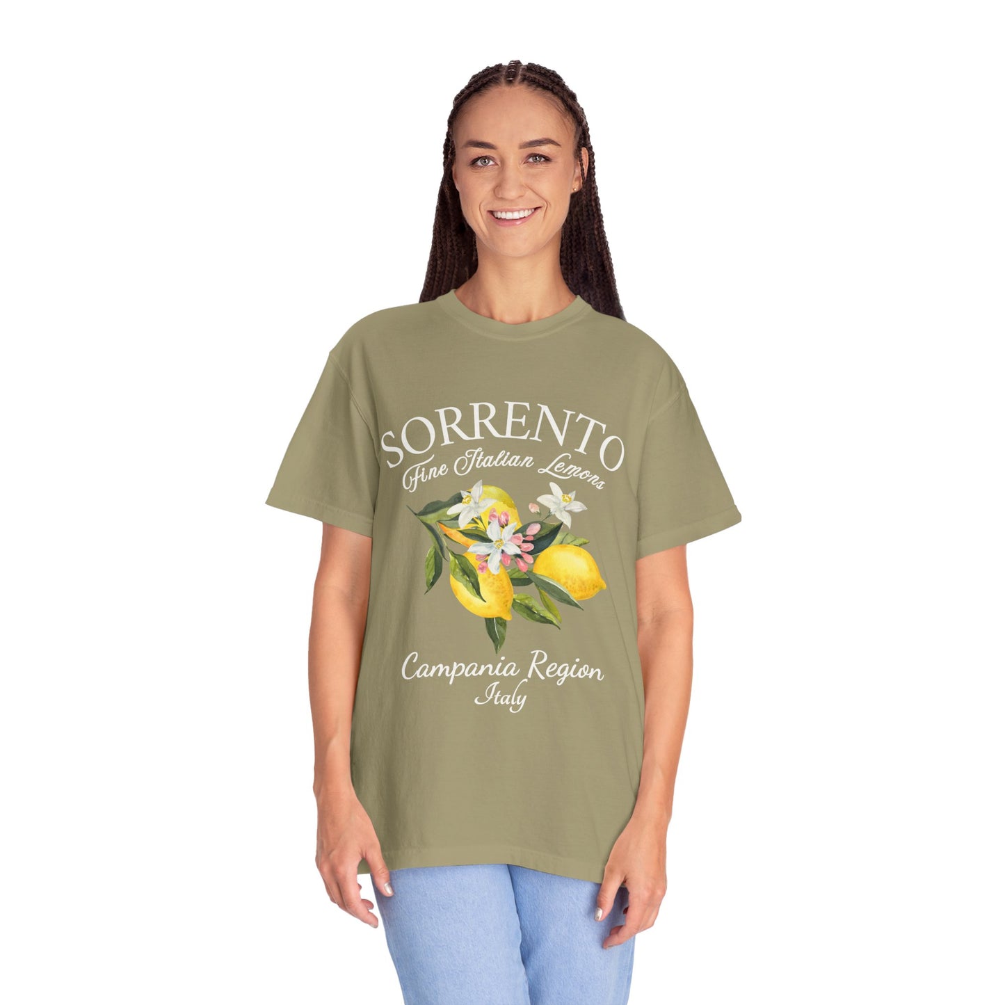 Sorrento Lemons Graphic T-Shirt - Italy Travel Tee