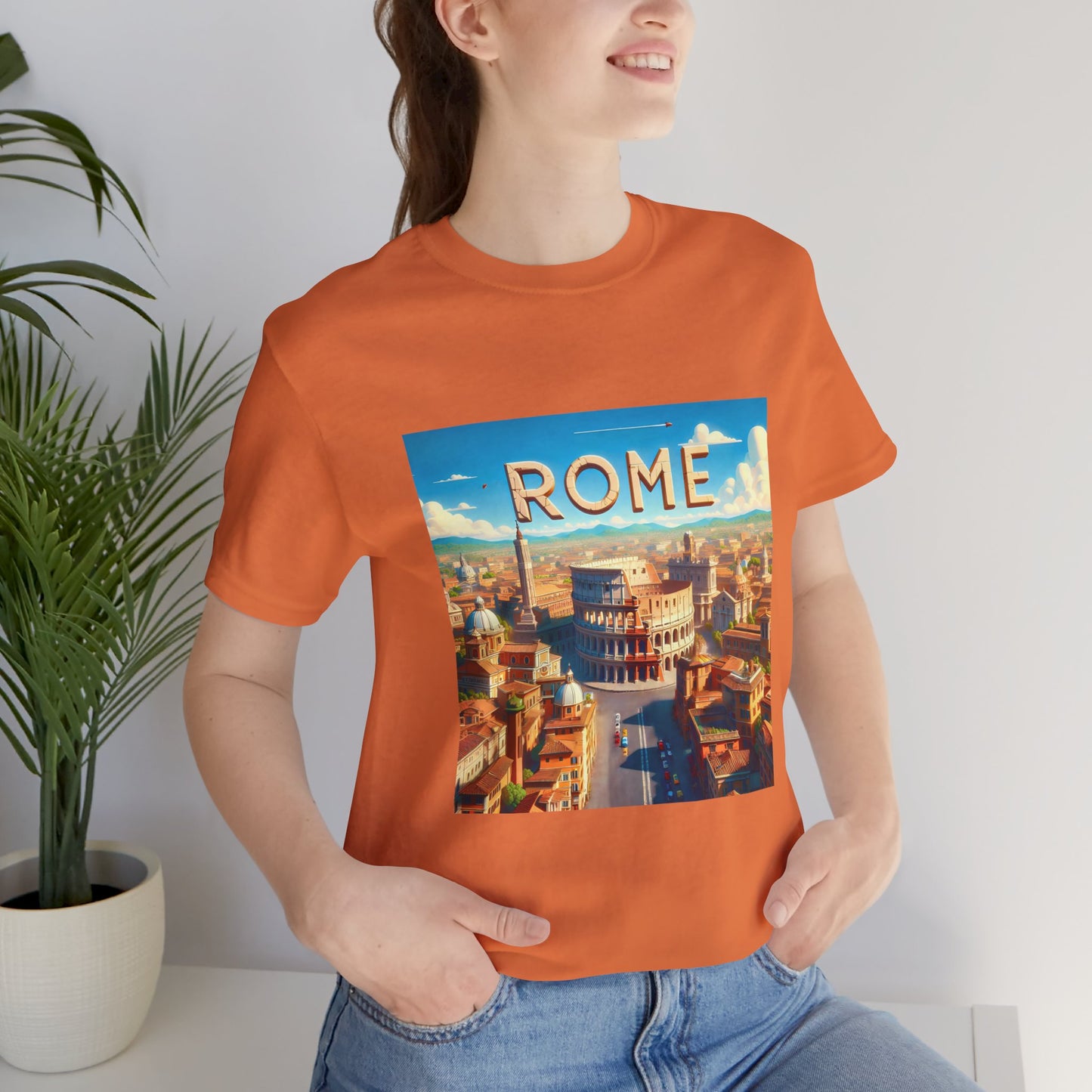 Rome Disney Pixar Style Jersey Short Sleeve Tee