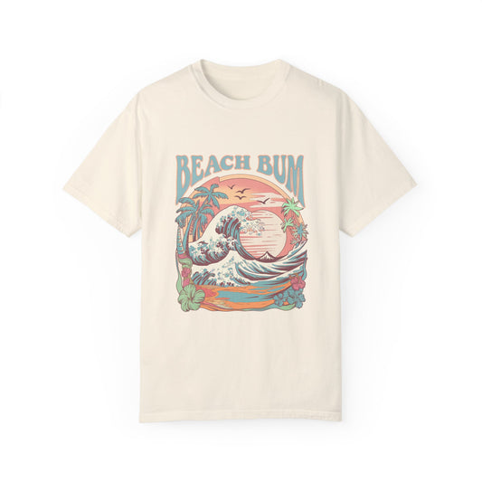 Beach Bum Surf Graphic T-Shirt