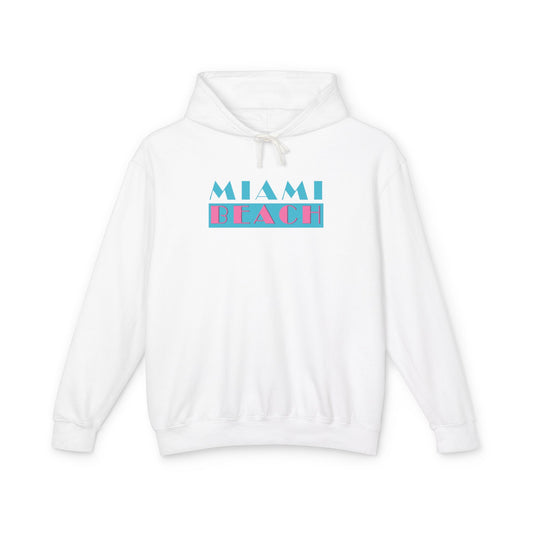 Miami Beach Retro Graphic Hoodie