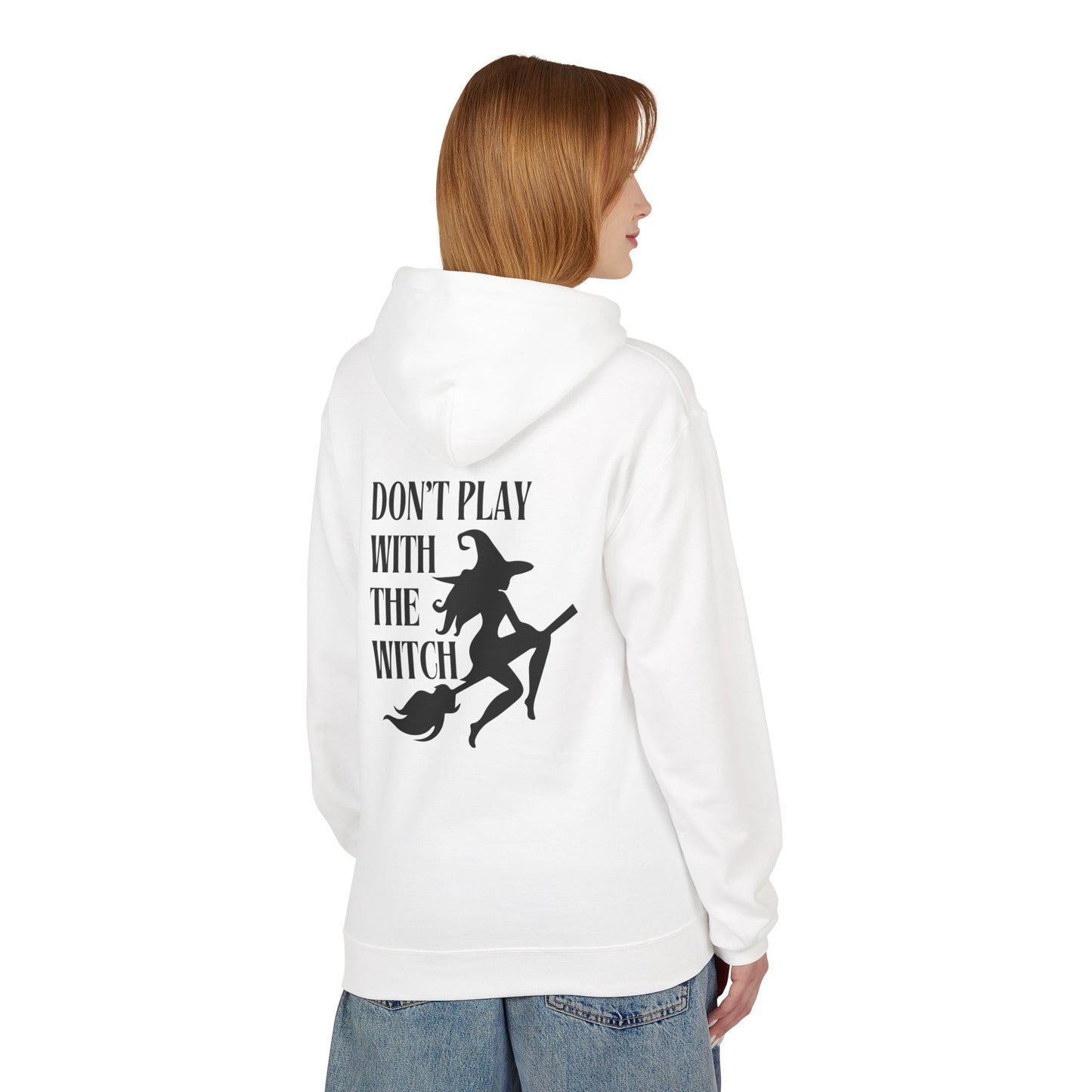 Don't Play With The Witch Midweight Softstyle Fleece Hoodie