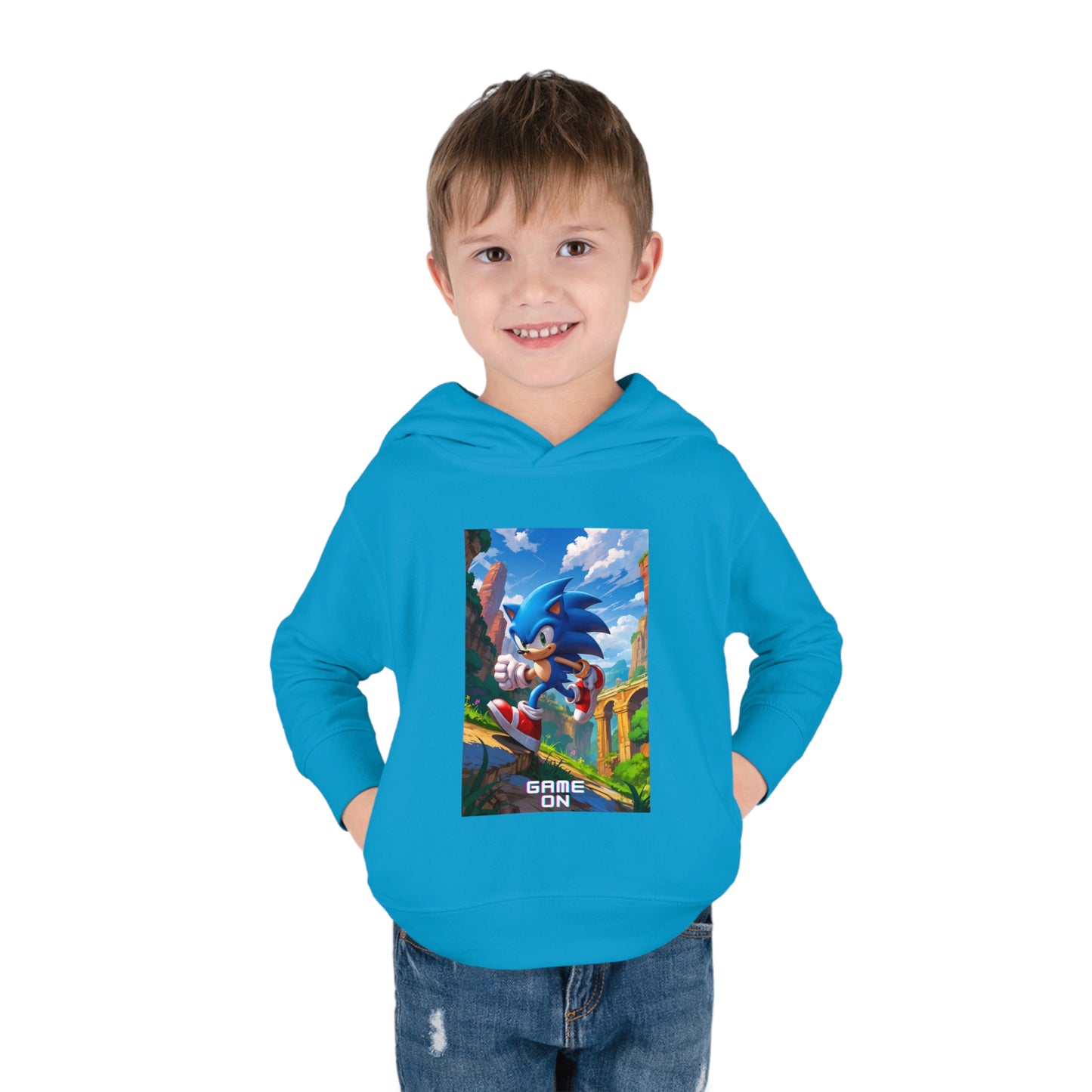 Sonic Toddler Pullover Fleece Hoodie