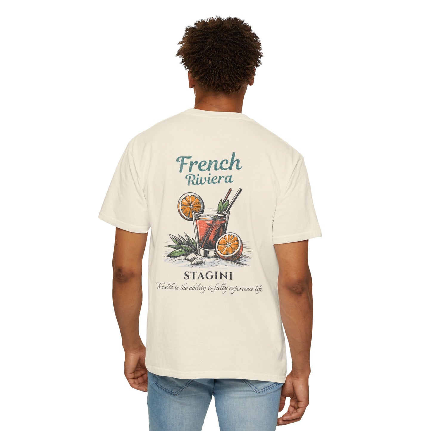 French Riviera Vintage Graphic T-Shirt
