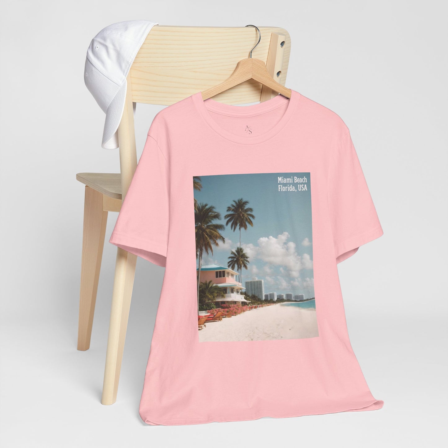 Miami Beach Jersey Short Sleeve Tee