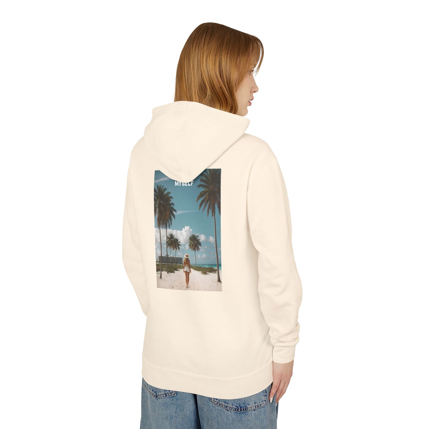 Finding Myself Lightweight Hooded Sweatshirt