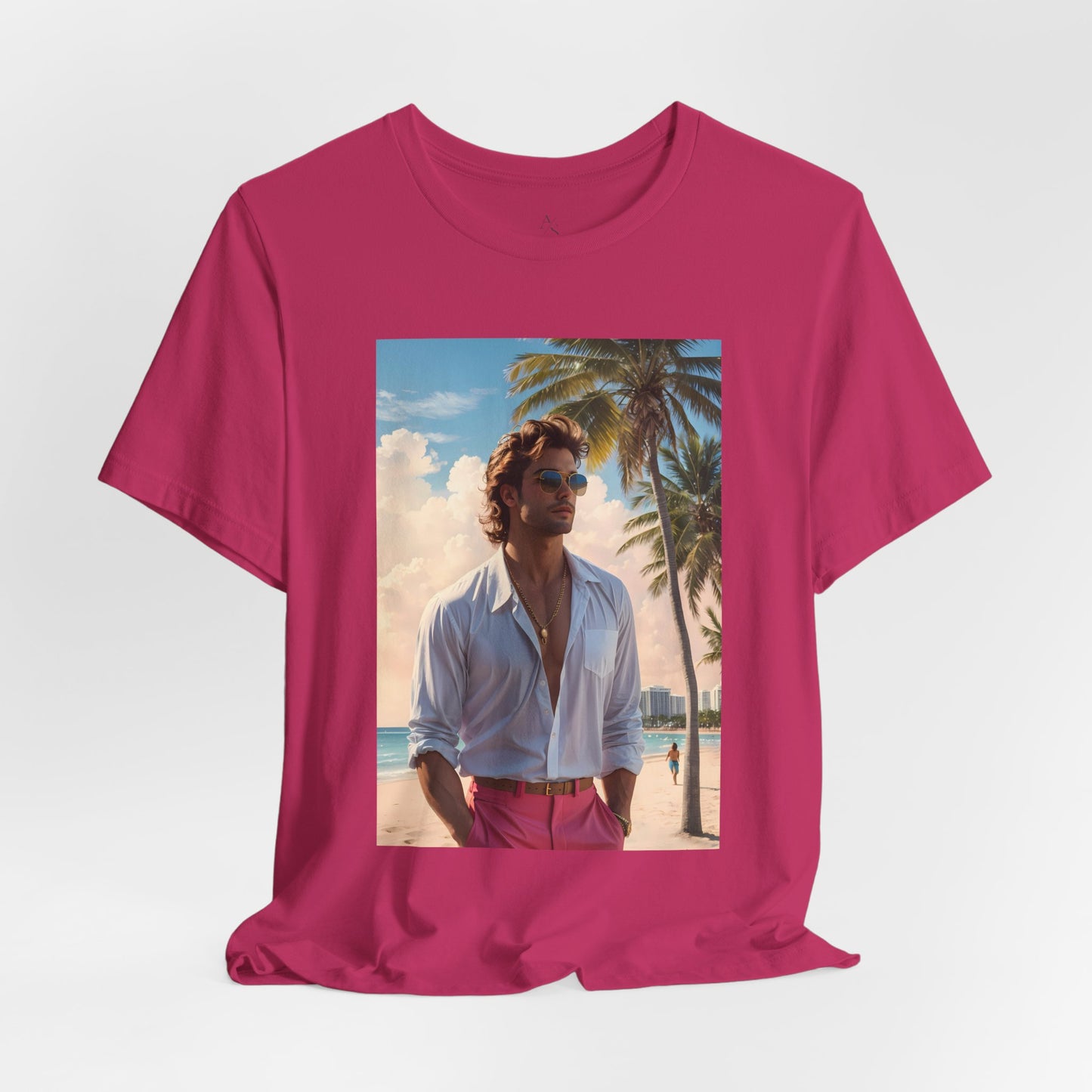 Walking On The Beach Jersey Short Sleeve Tee