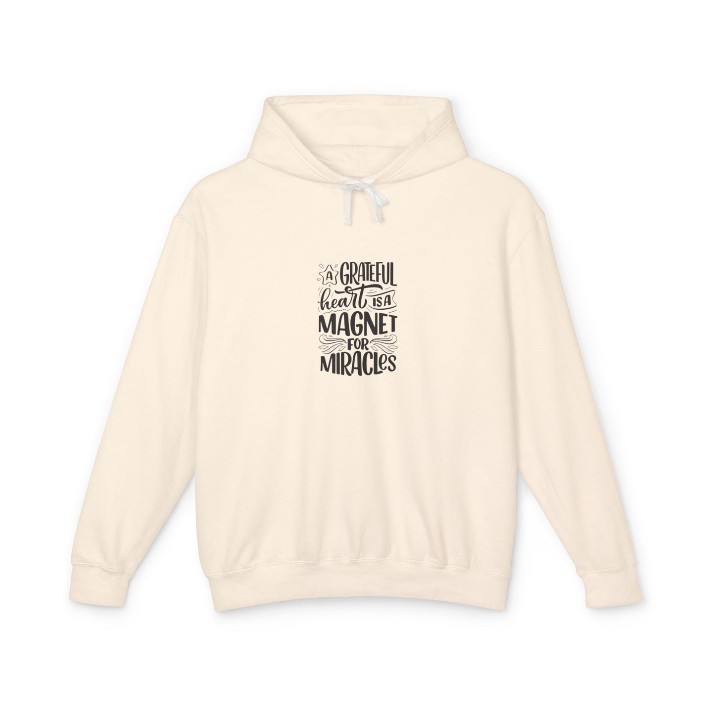 Peace Of Mind And Soul Lightweight Hooded Sweatshirt