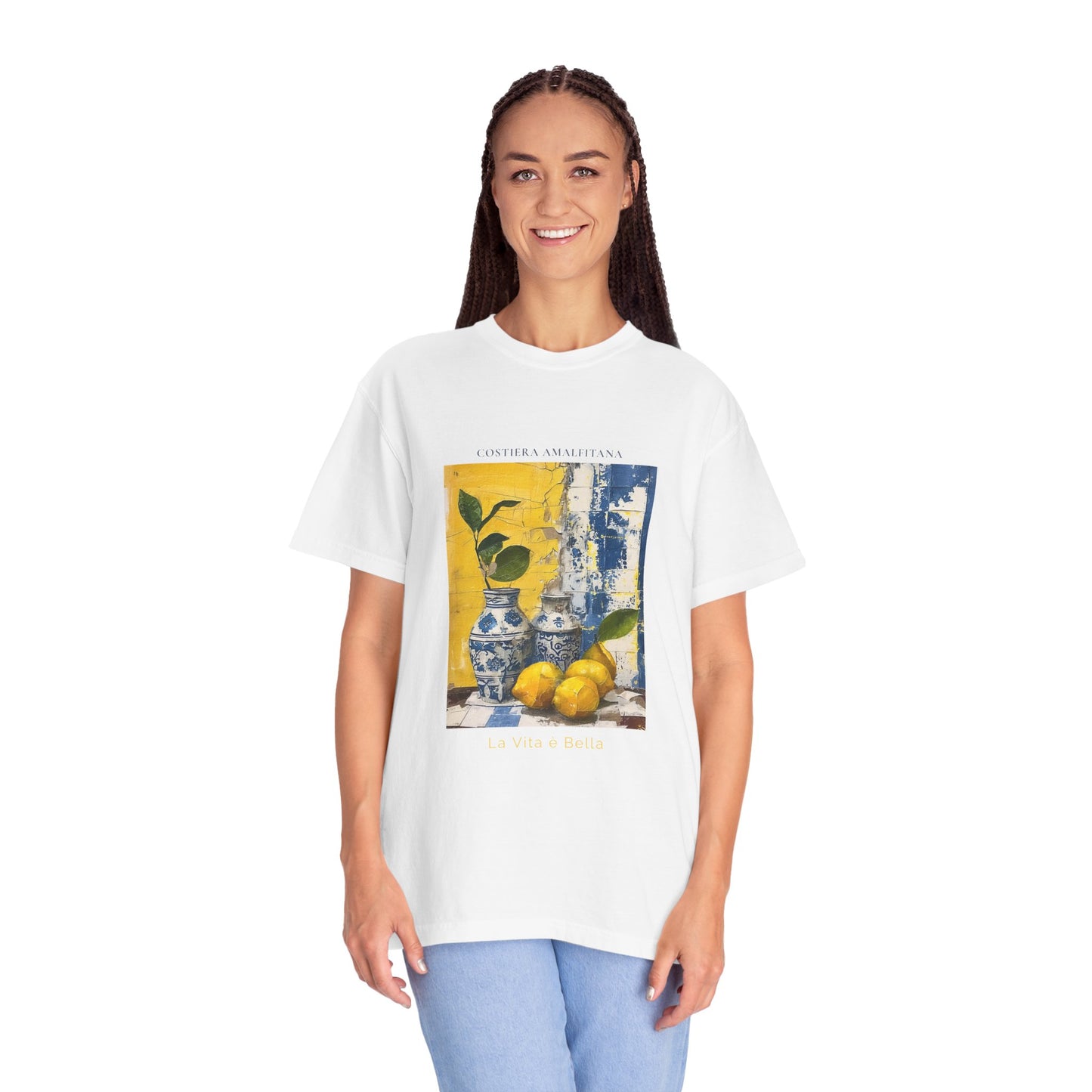 Amalfi Lemon La Vita È Bella Graphic T-Shirt