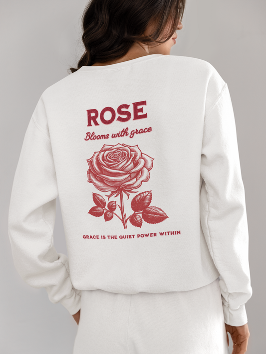Rose Graphic Sweatshirt