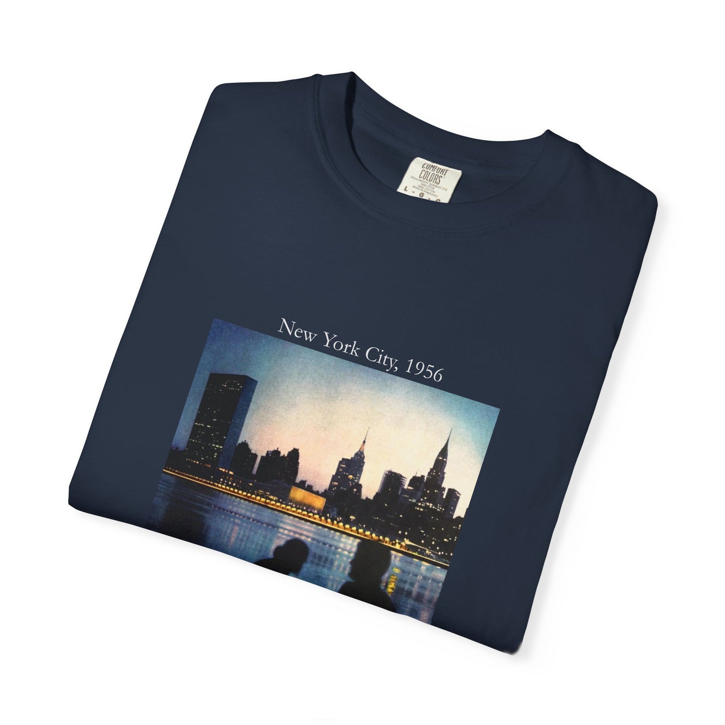 New York City Manhattan Photograph 1956 Graphic T-Shirt