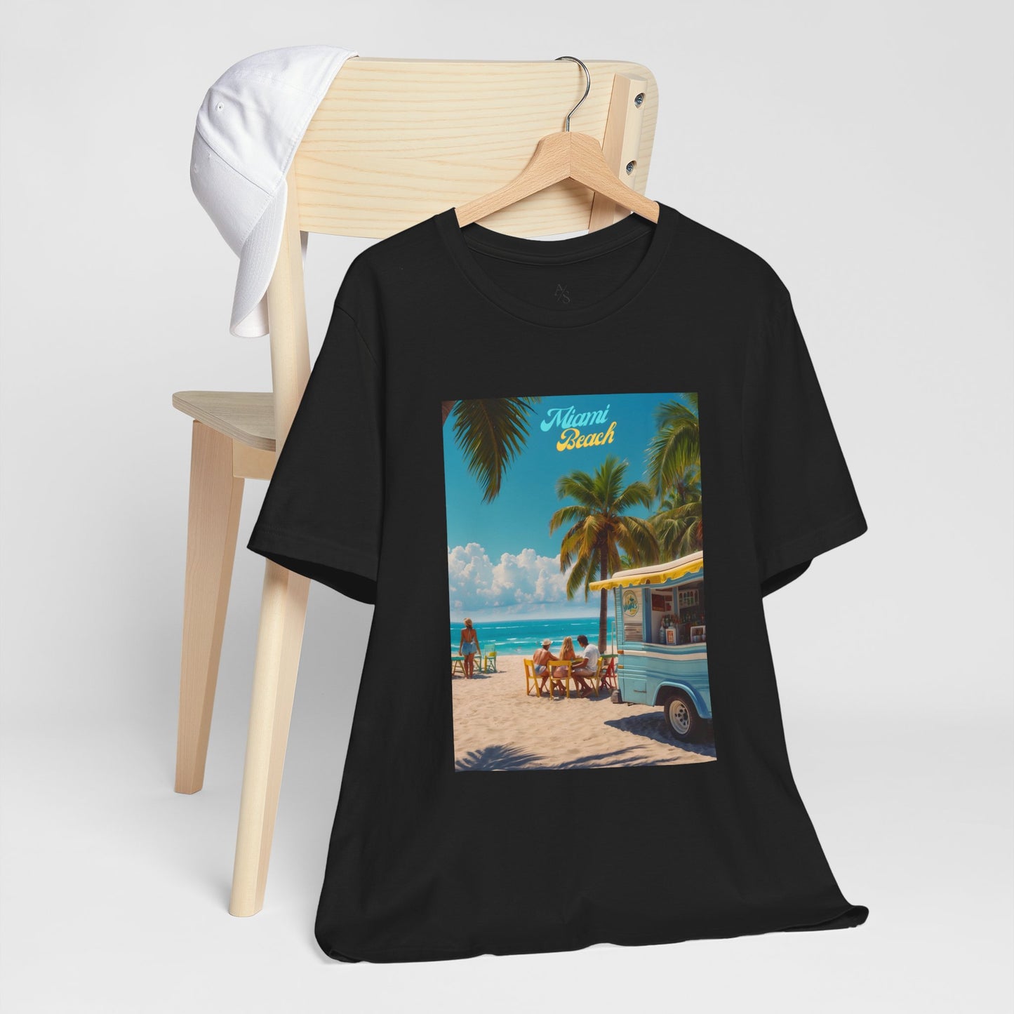 Miami Beach Retrosense Jersey Short Sleeve Tee