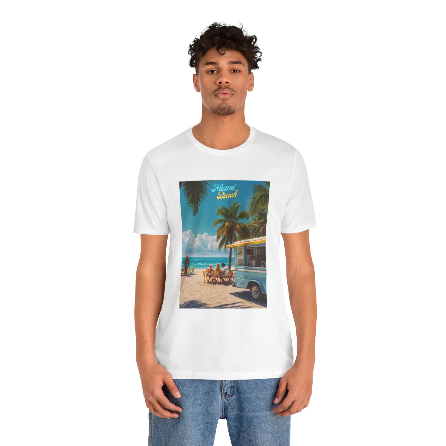 Miami Beach Retrosense Jersey Short Sleeve Tee