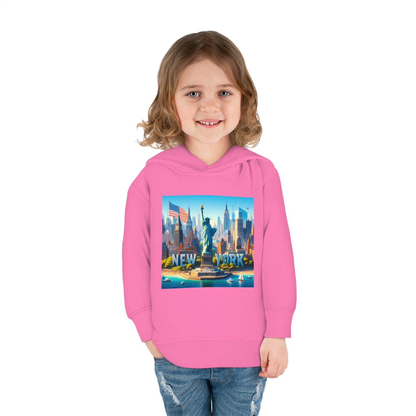 NY Disney Pixar Style Toddler Pullover Fleece Hoodie