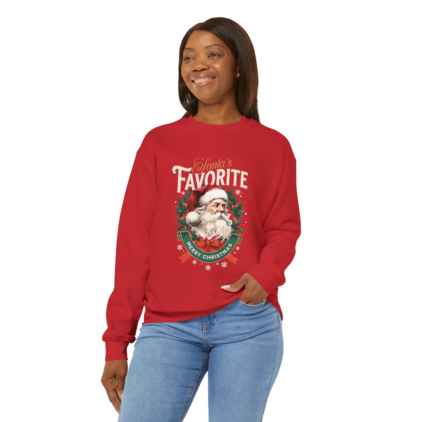 Santa's Favorite Softstyle Sweatshirt