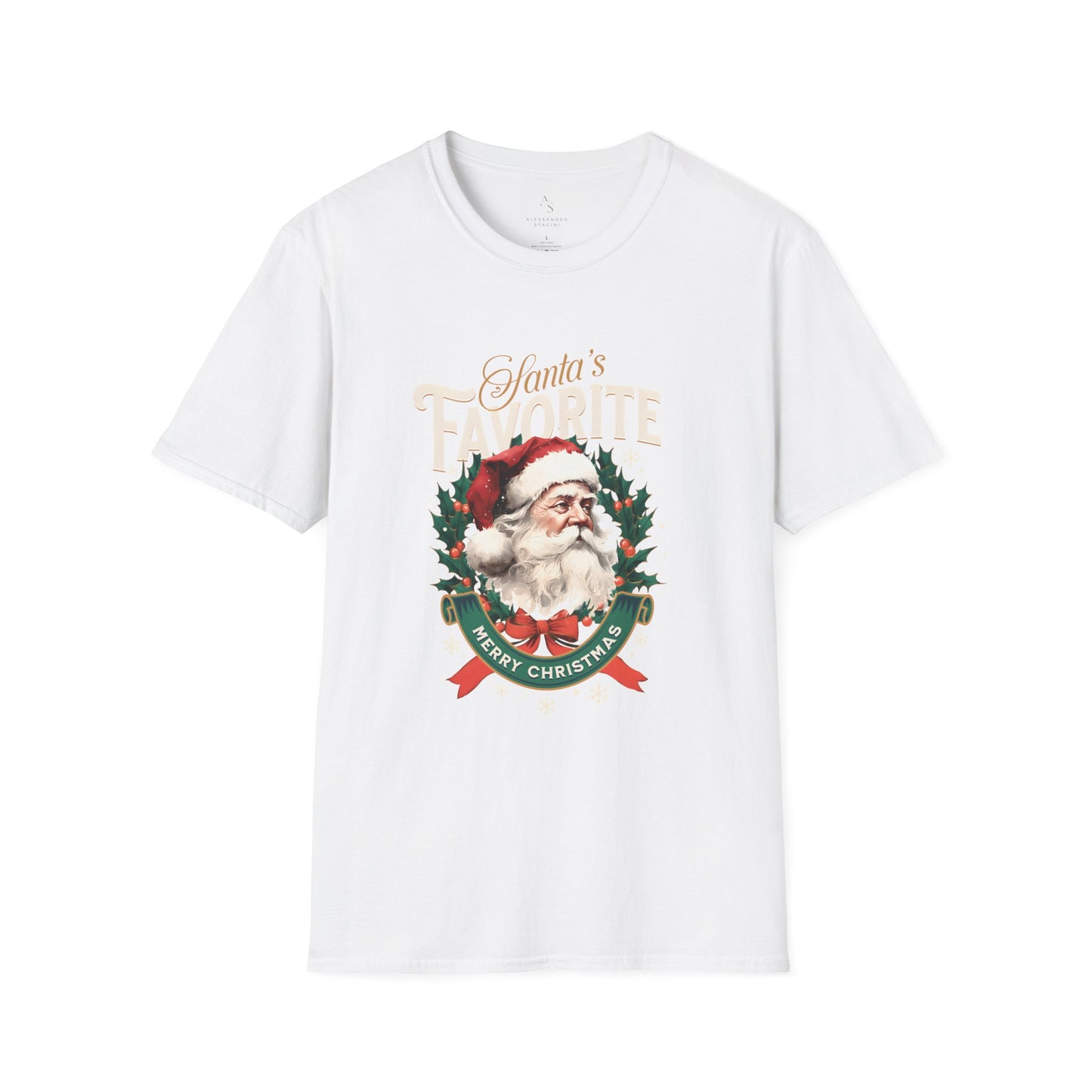 Santa's Favorite Softstyle T-Shirt