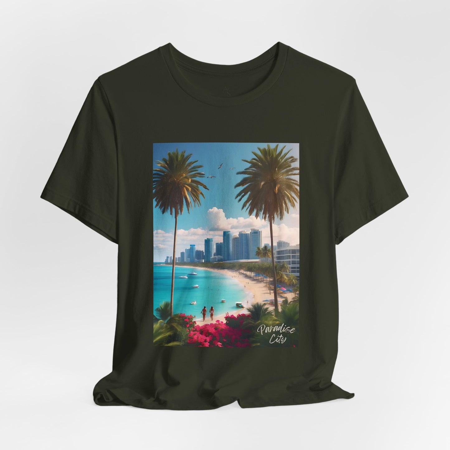 Paradise City Jersey Short Sleeve Tee