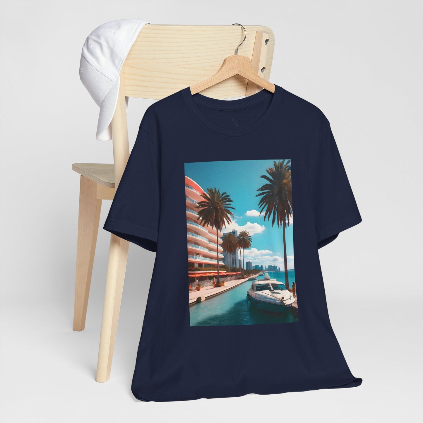 Marina Beach Jersey Short Sleeve Tee