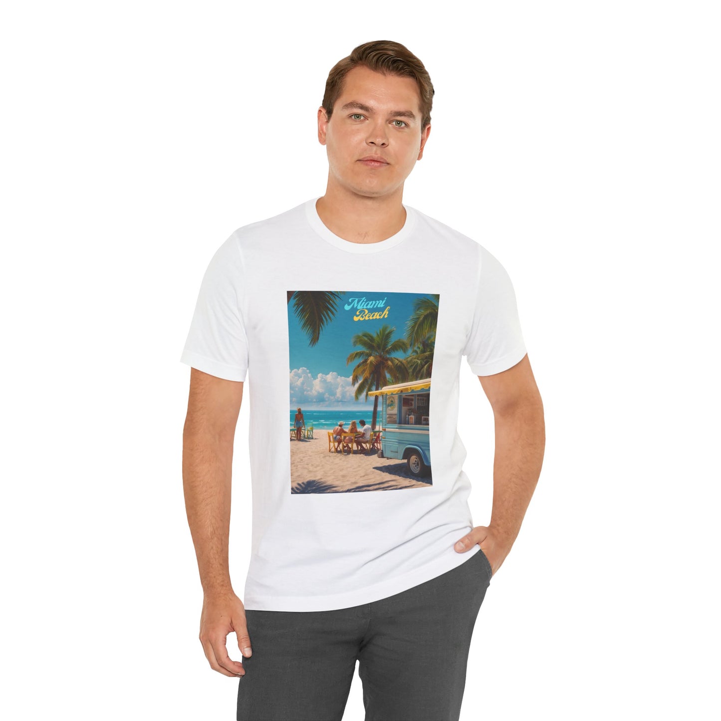 Miami Beach Retrosense Jersey Short Sleeve Tee