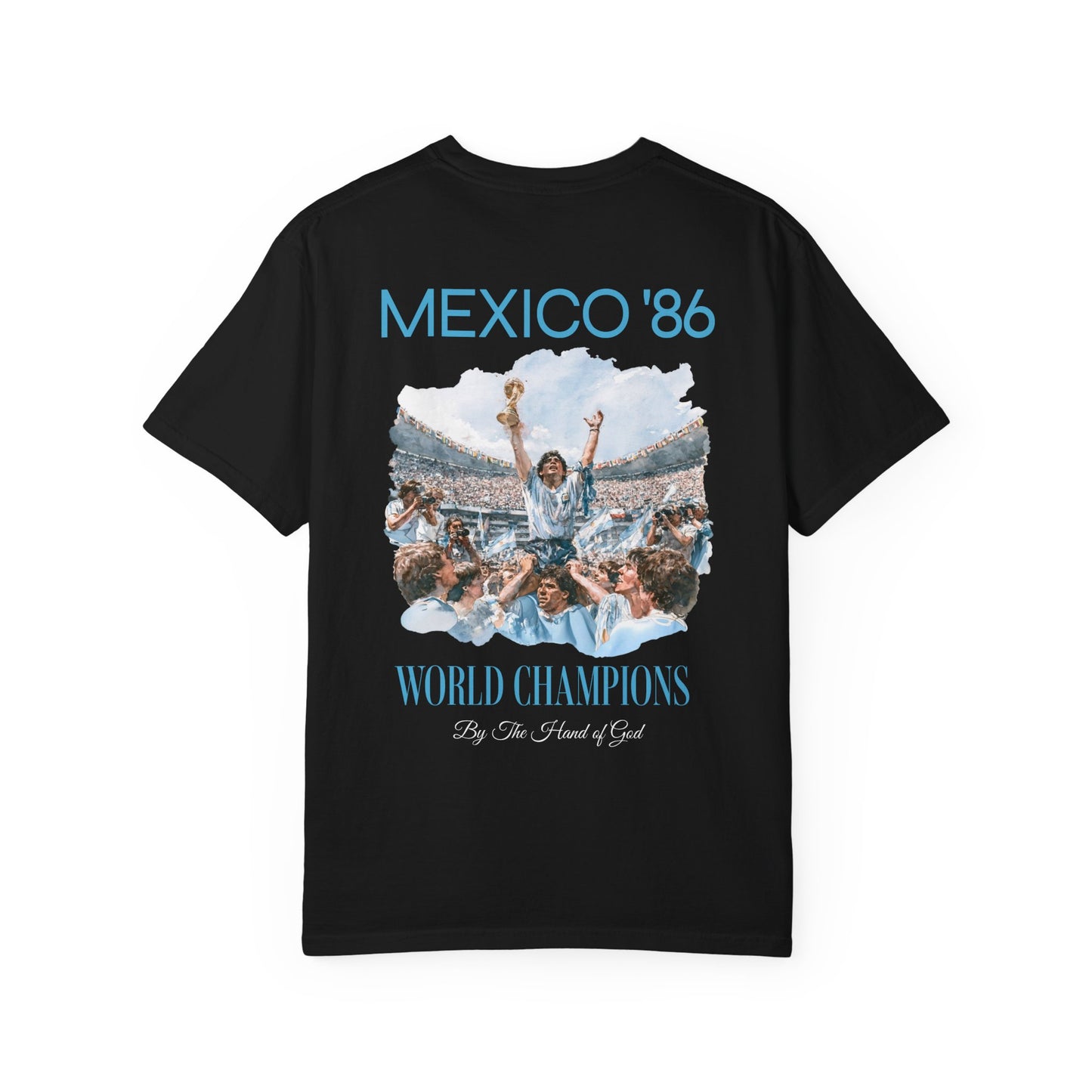 Mexico '86 World Champions Argentina Retro Graphic T-Shirt