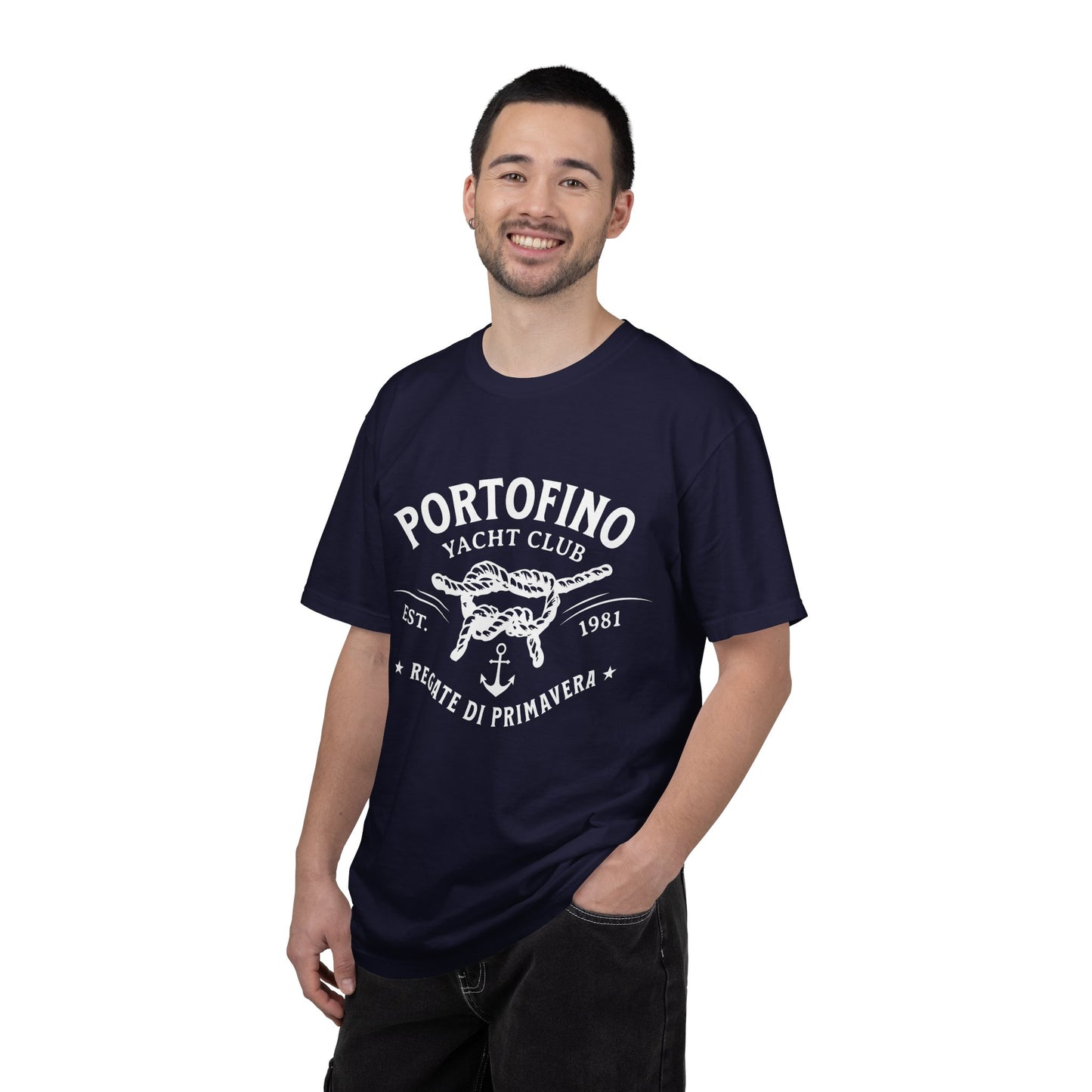 Portofino Yacht Club Graphic T-Shirt