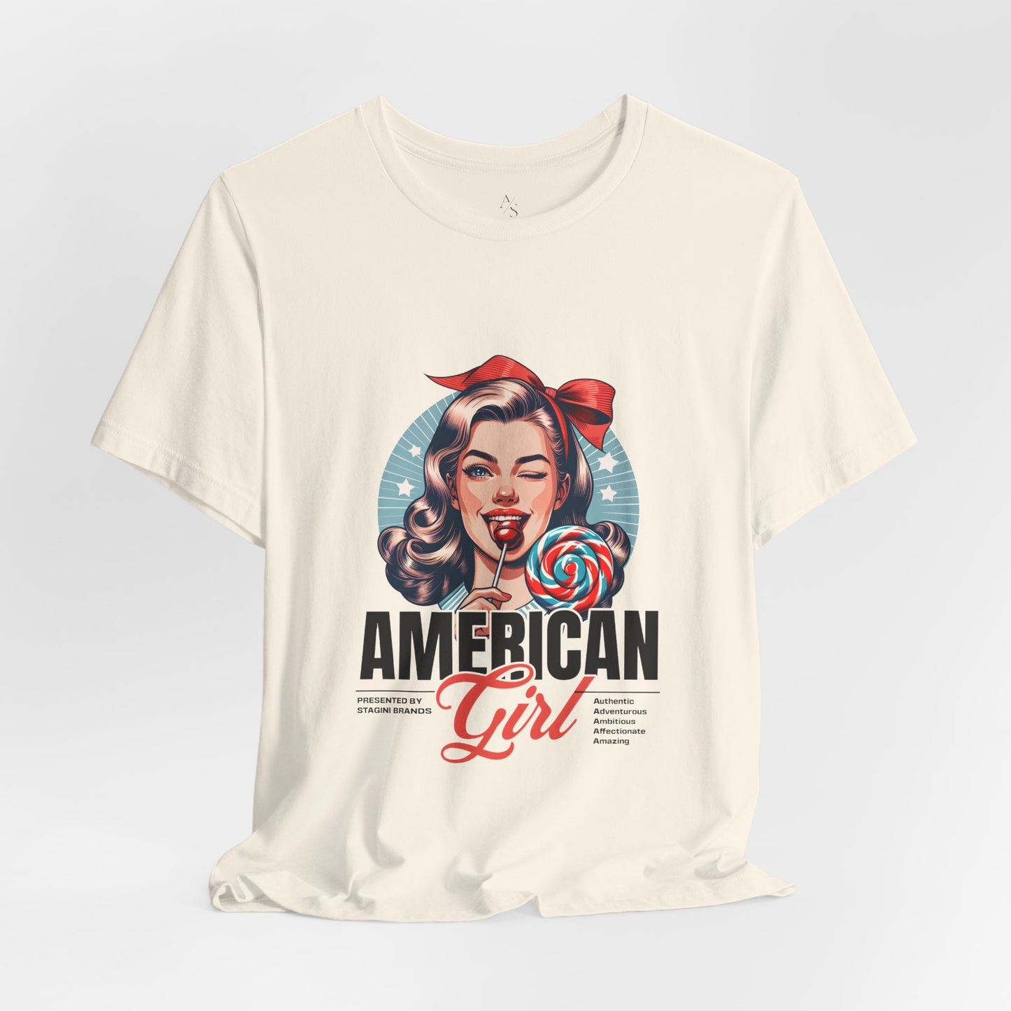 American Girl Jersey Short Sleeve Tee