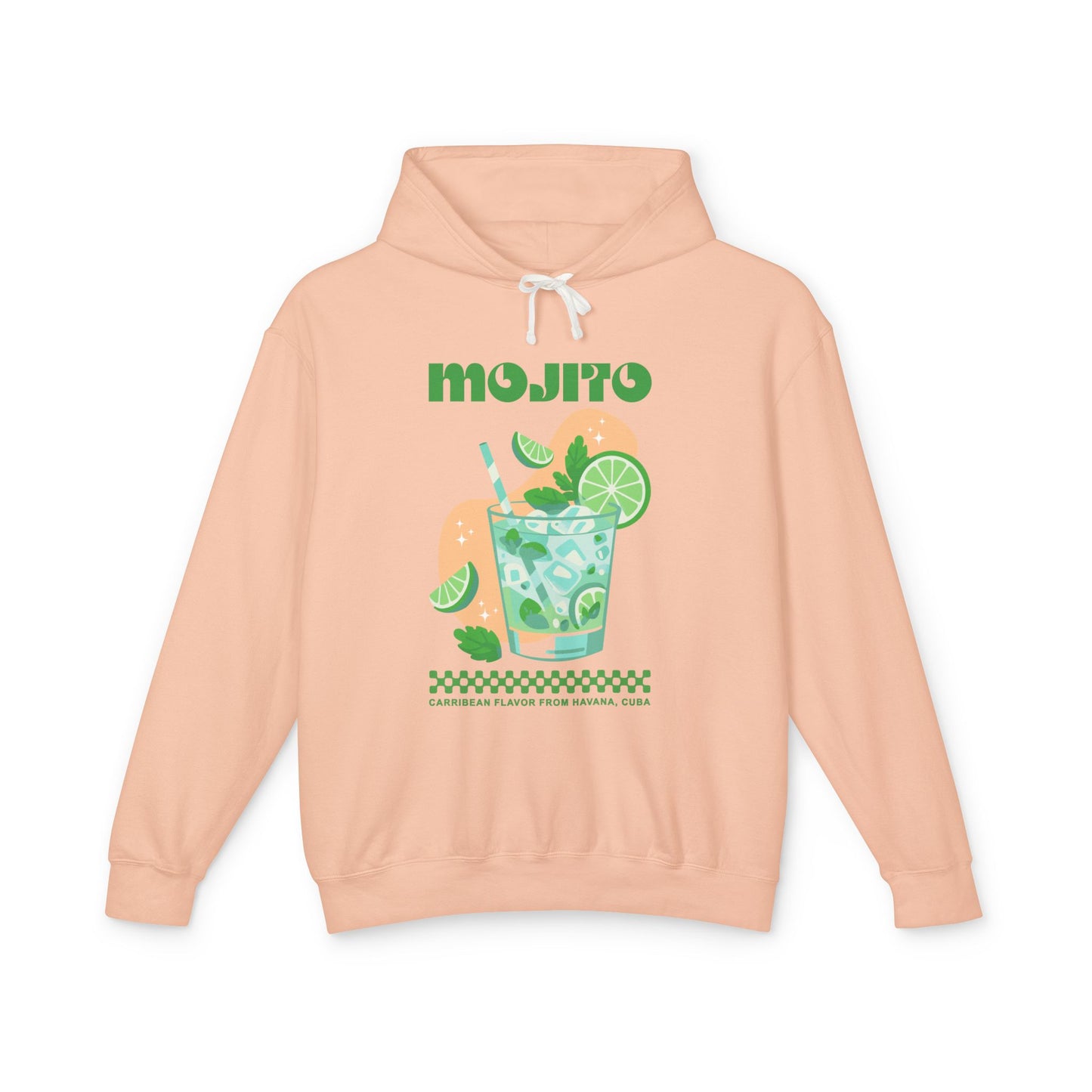 Mojito Cocktail Havana Cuba Graphic Hoodie