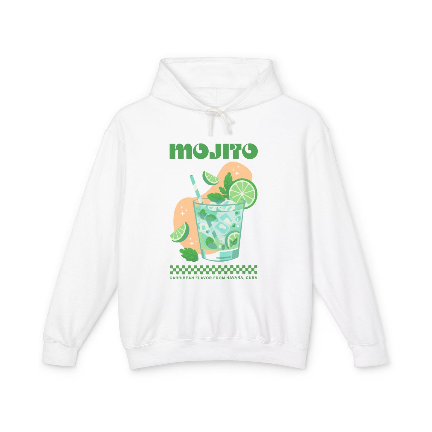 Mojito Cocktail Havana Cuba Graphic Hoodie