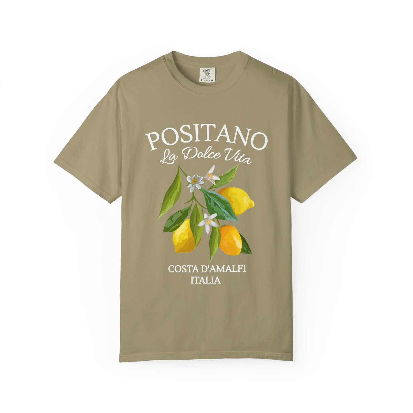 Positano Lemon La Dolce Vita Graphic T-Shirt - Italy Travel Tee