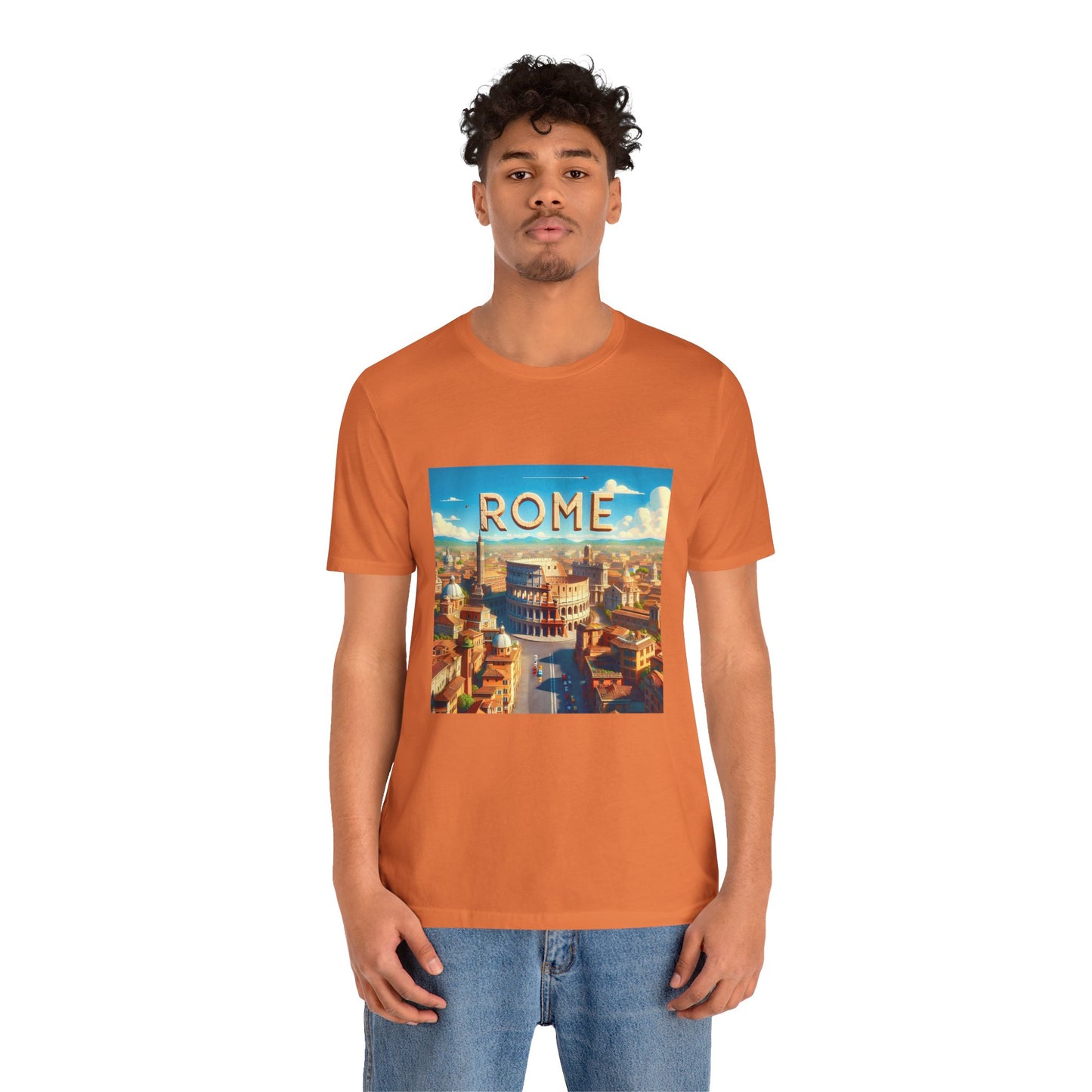 Rome Disney Pixar Style Jersey Short Sleeve Tee