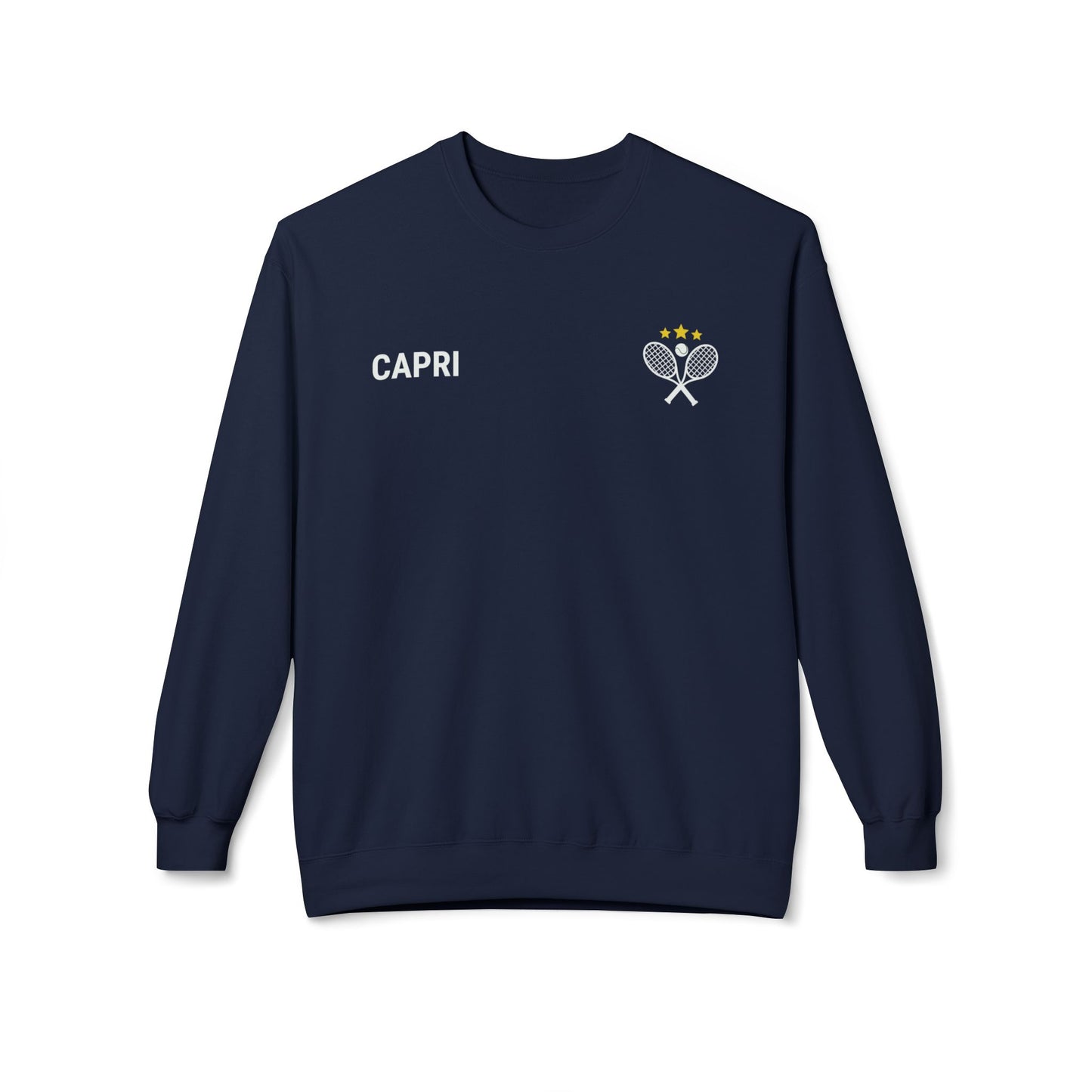 Capri Tennis & Yacht Club Vintage Graphic Sweatshirt