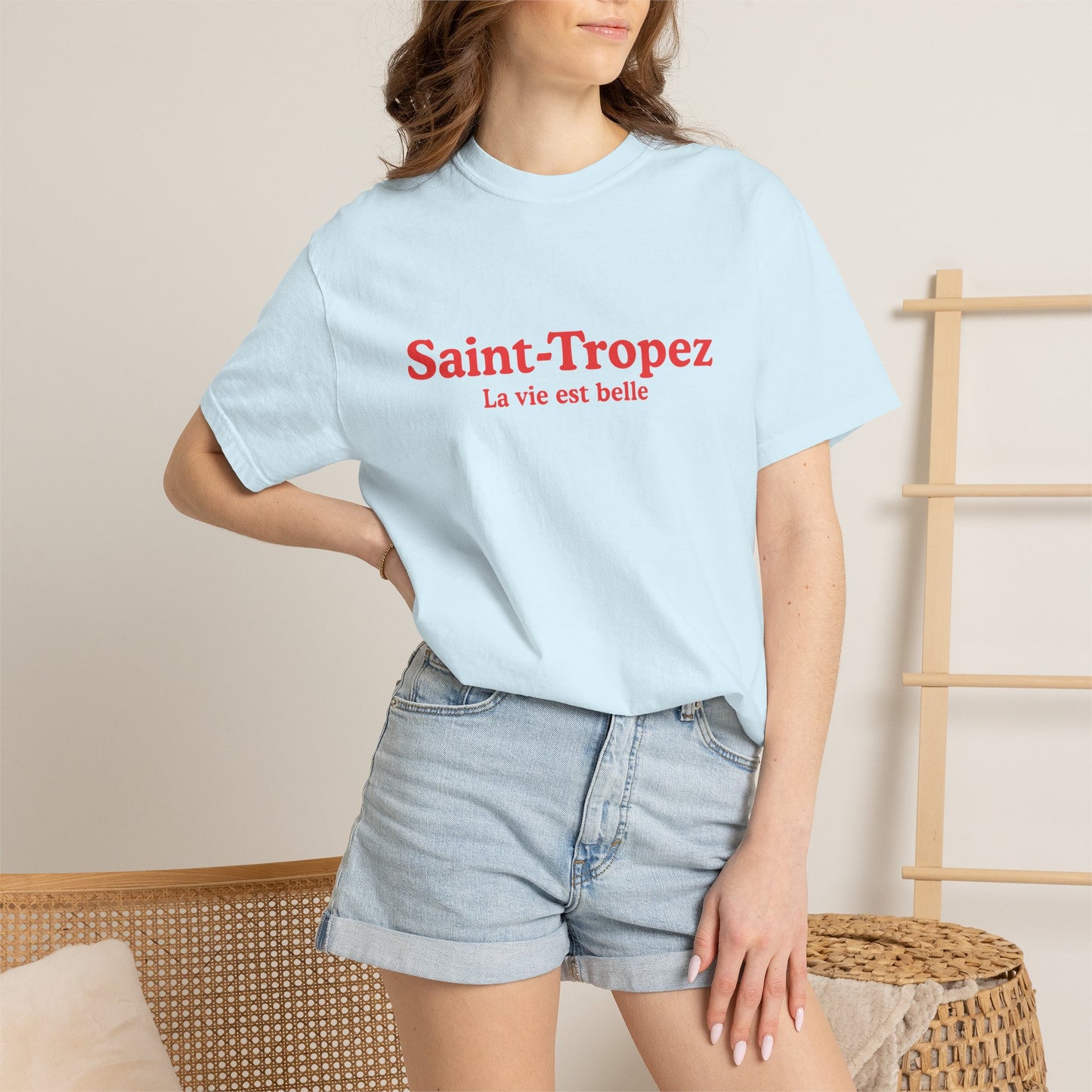 Saint-Tropez Retro Graphic T-Shirt