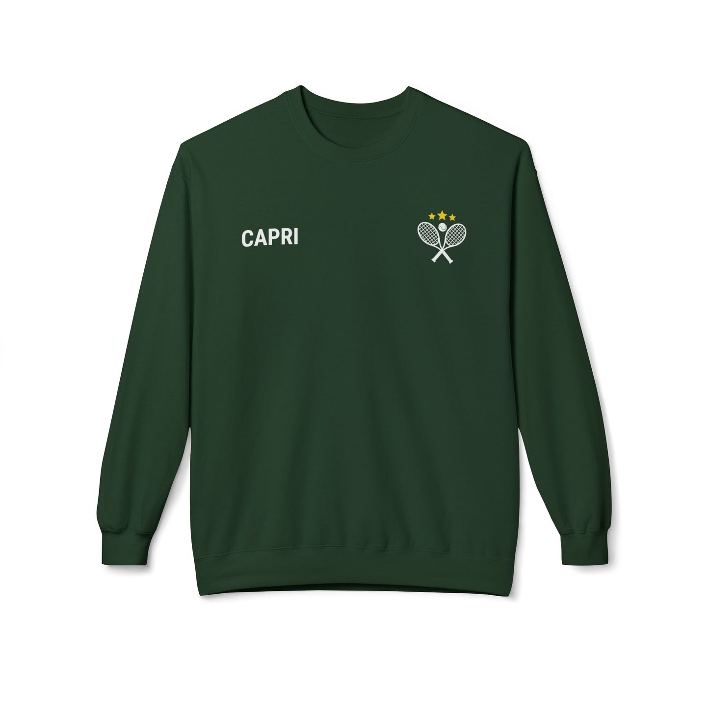 Capri Tennis & Yacht Club Vintage Graphic Sweatshirt